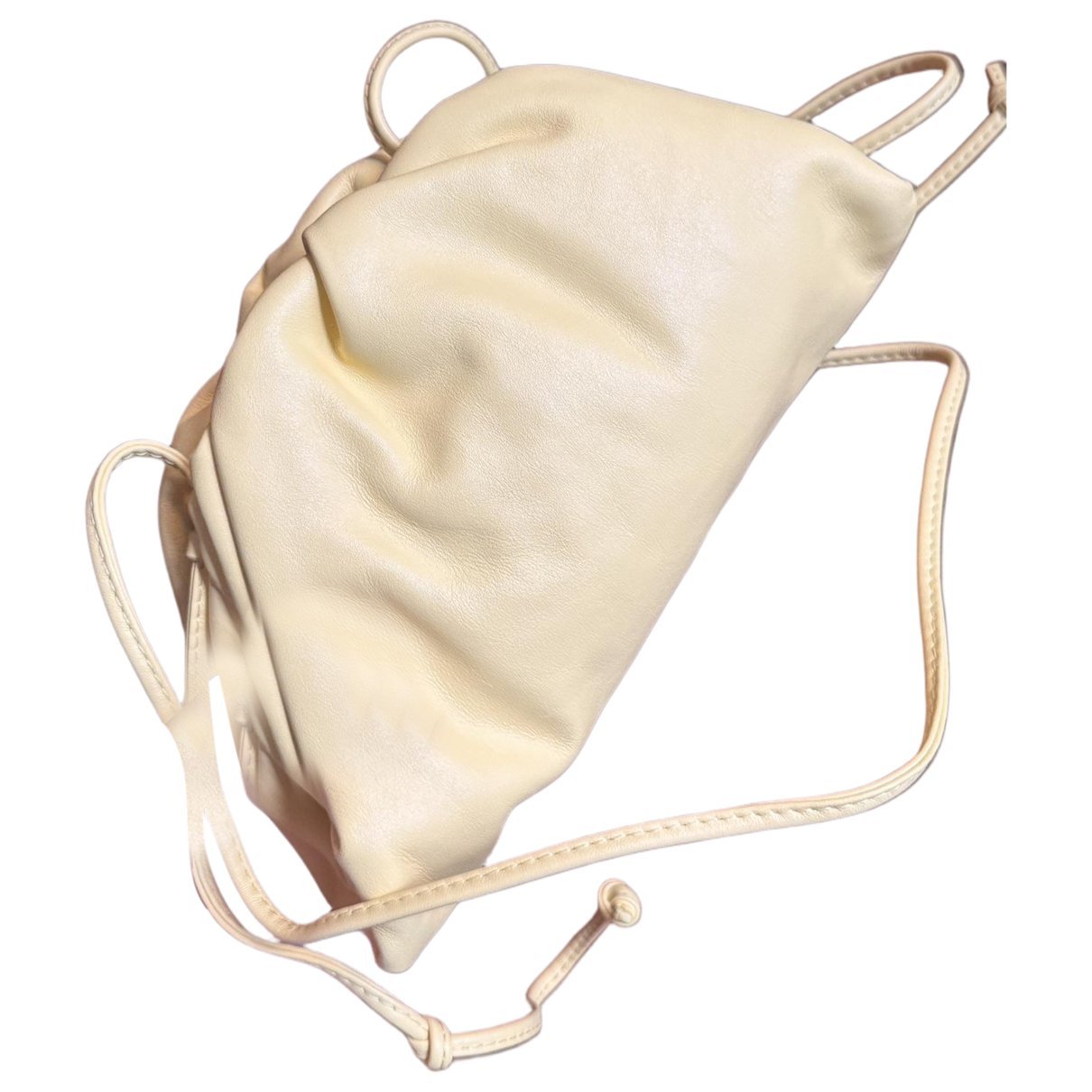 Pouch leather handbag