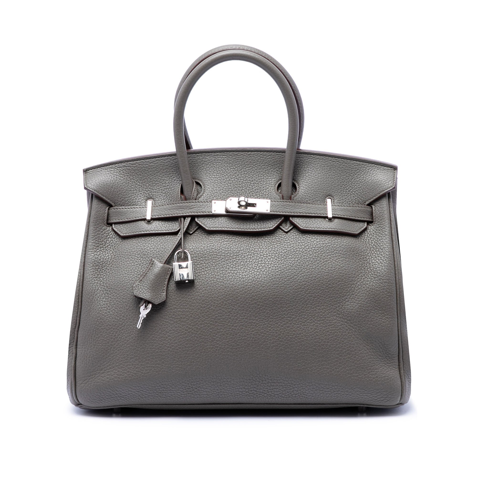 Birkin 35 leather handbag