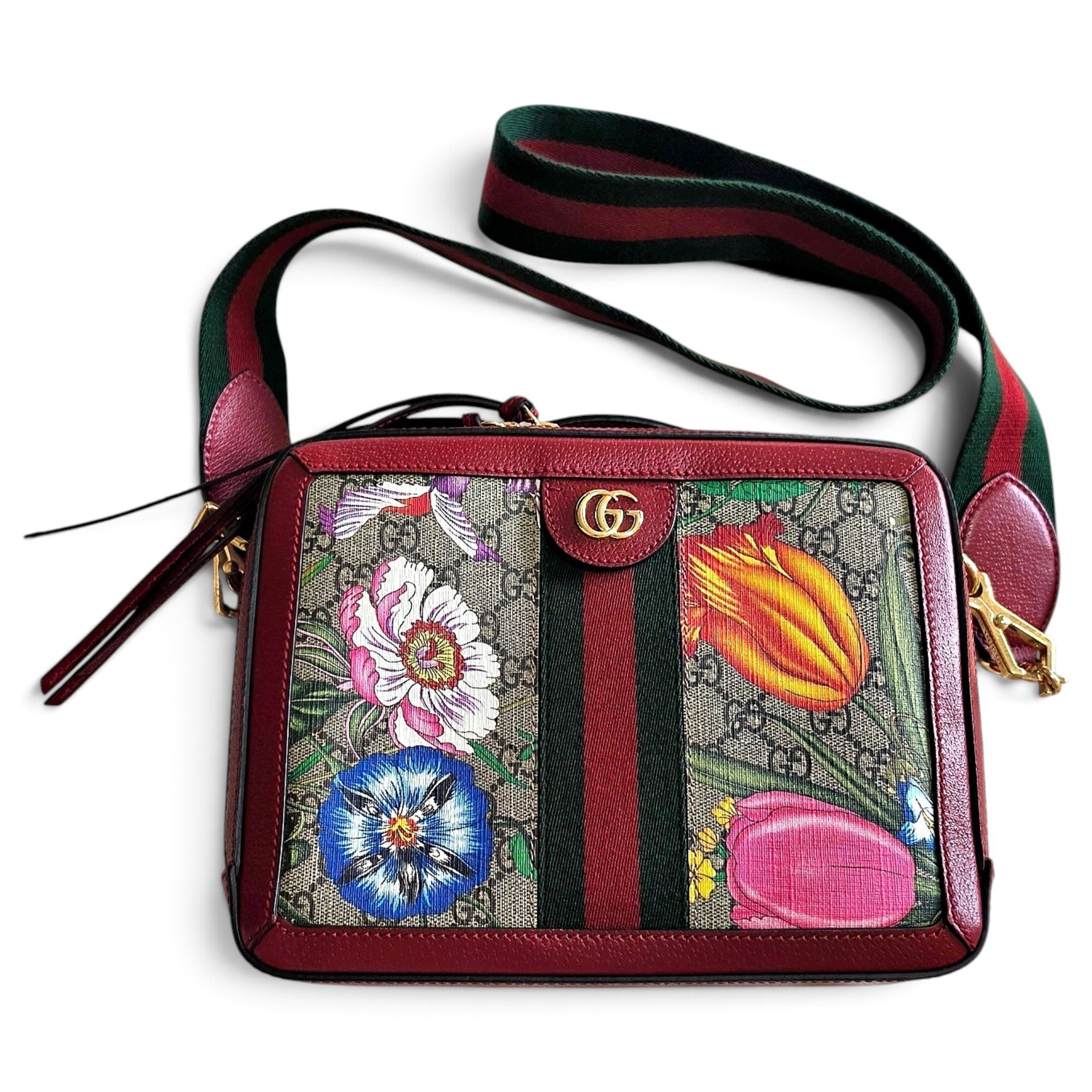 Ophidia leather handbag