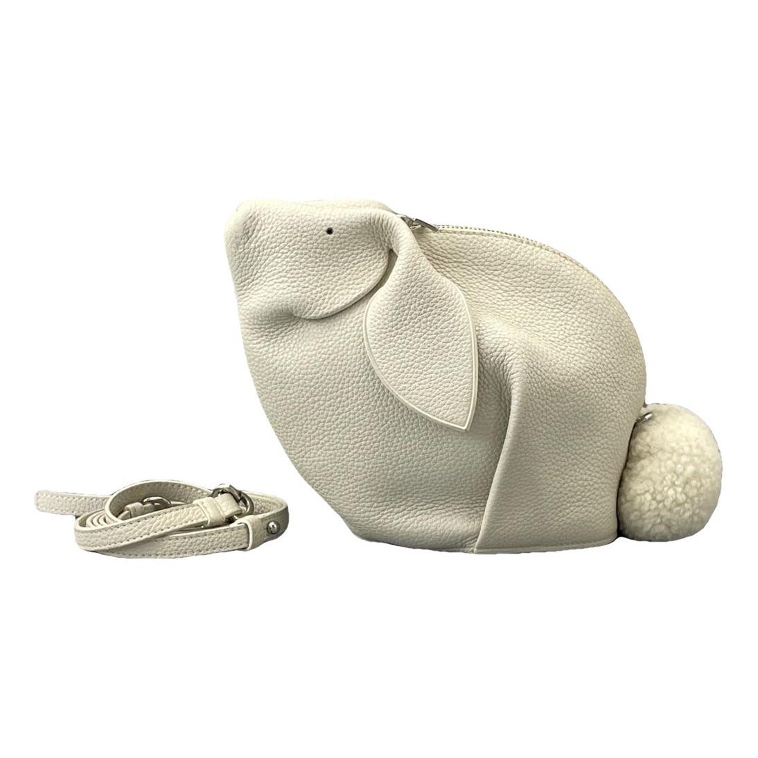 Animals leather handbag