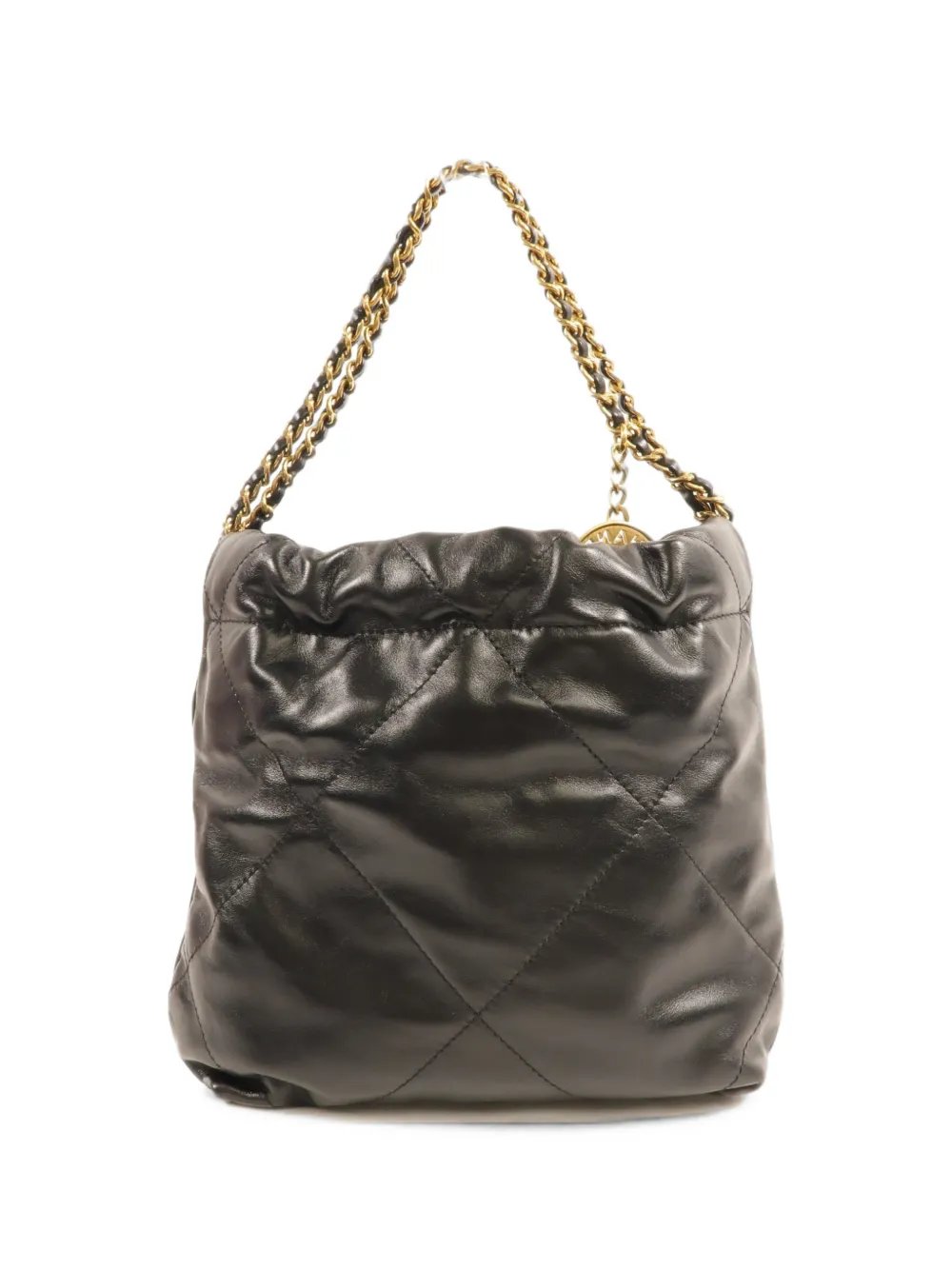 small 22 calf leather shoulder bag