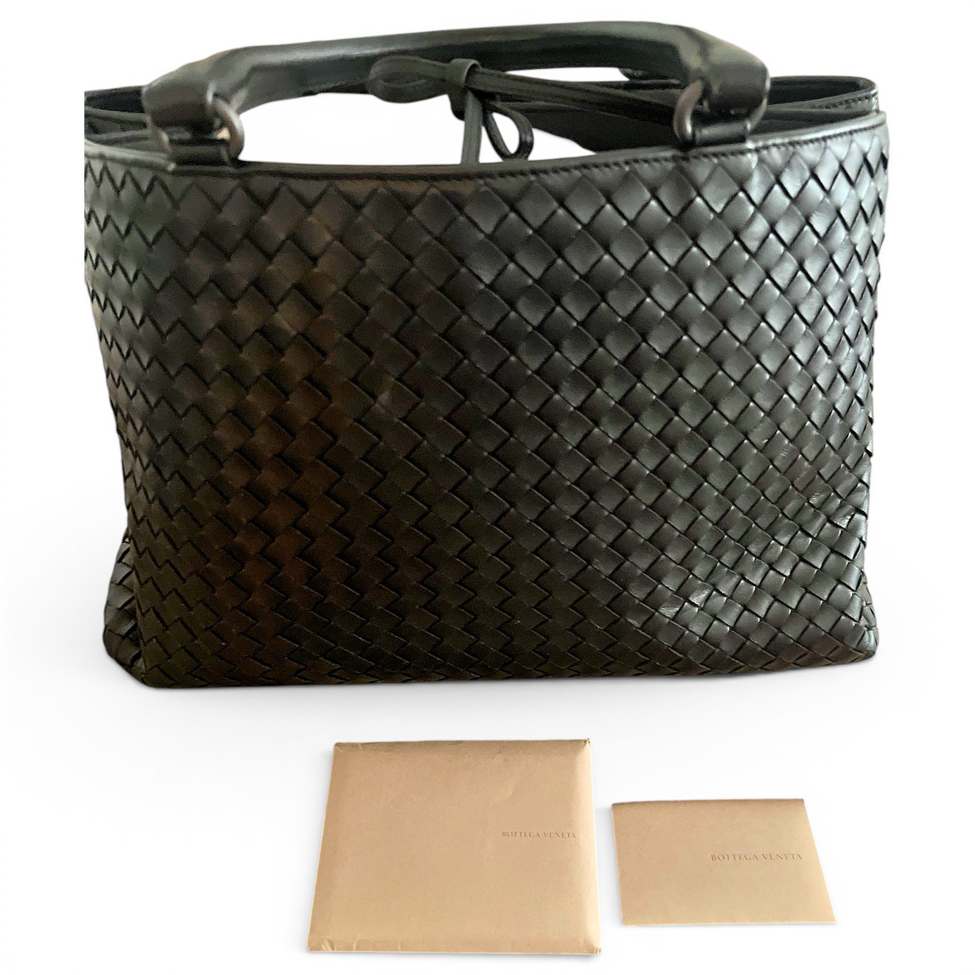 Gemelli leather tote