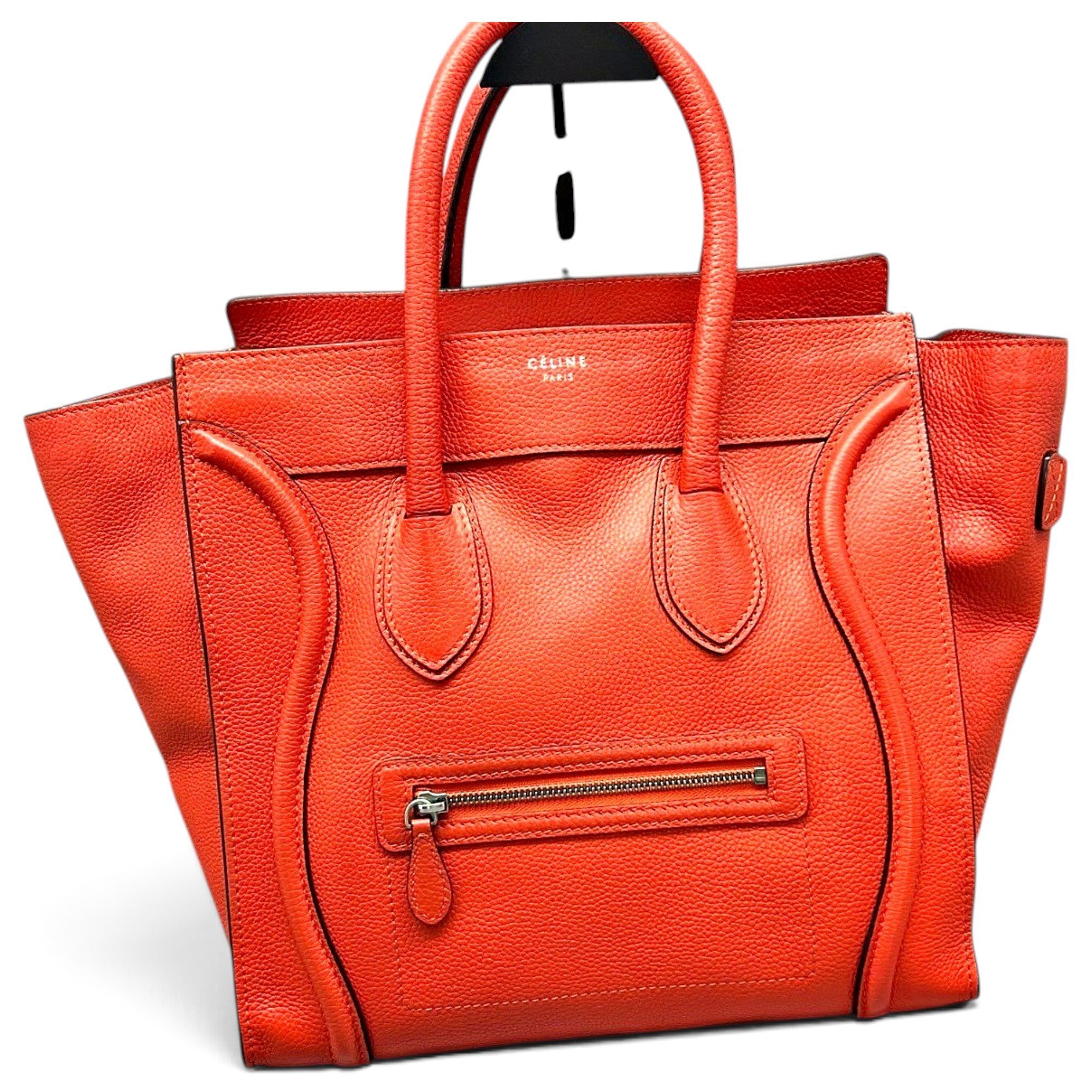 Luggage leather handbag