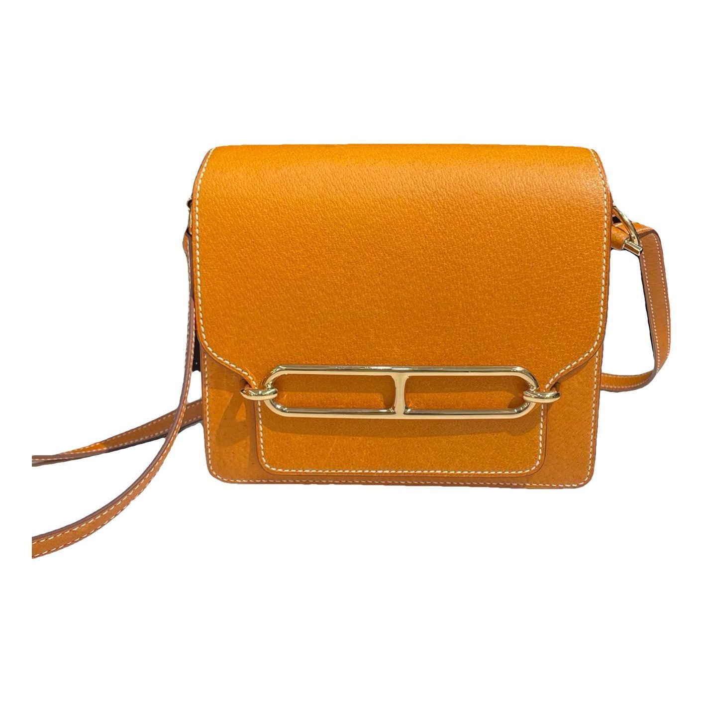 Hermes Roulis Handbag Orange