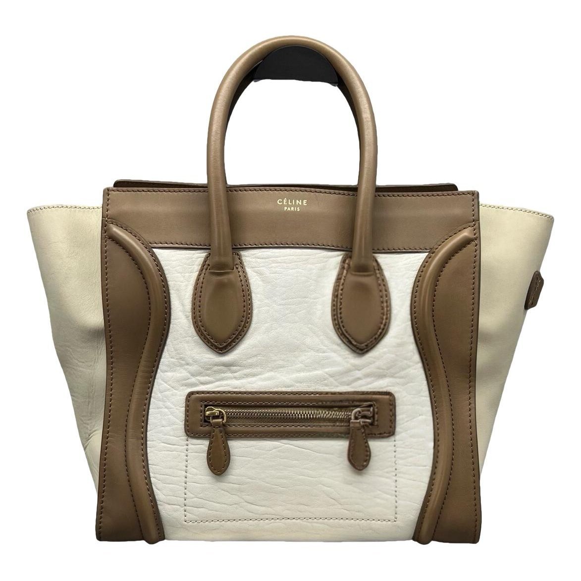 Luggage leather handbag