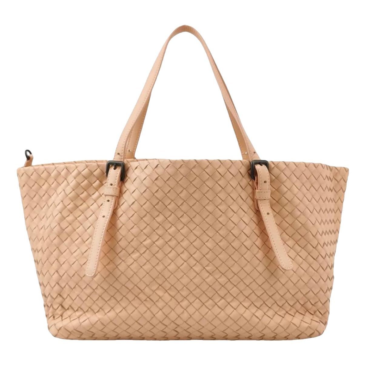 Fourre-Tout leather handbag
