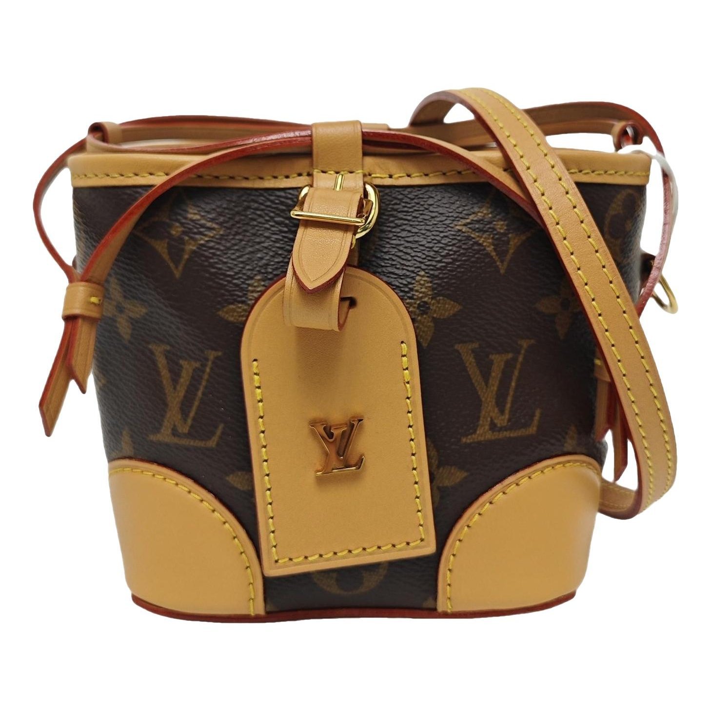 Nano Noé leather handbag