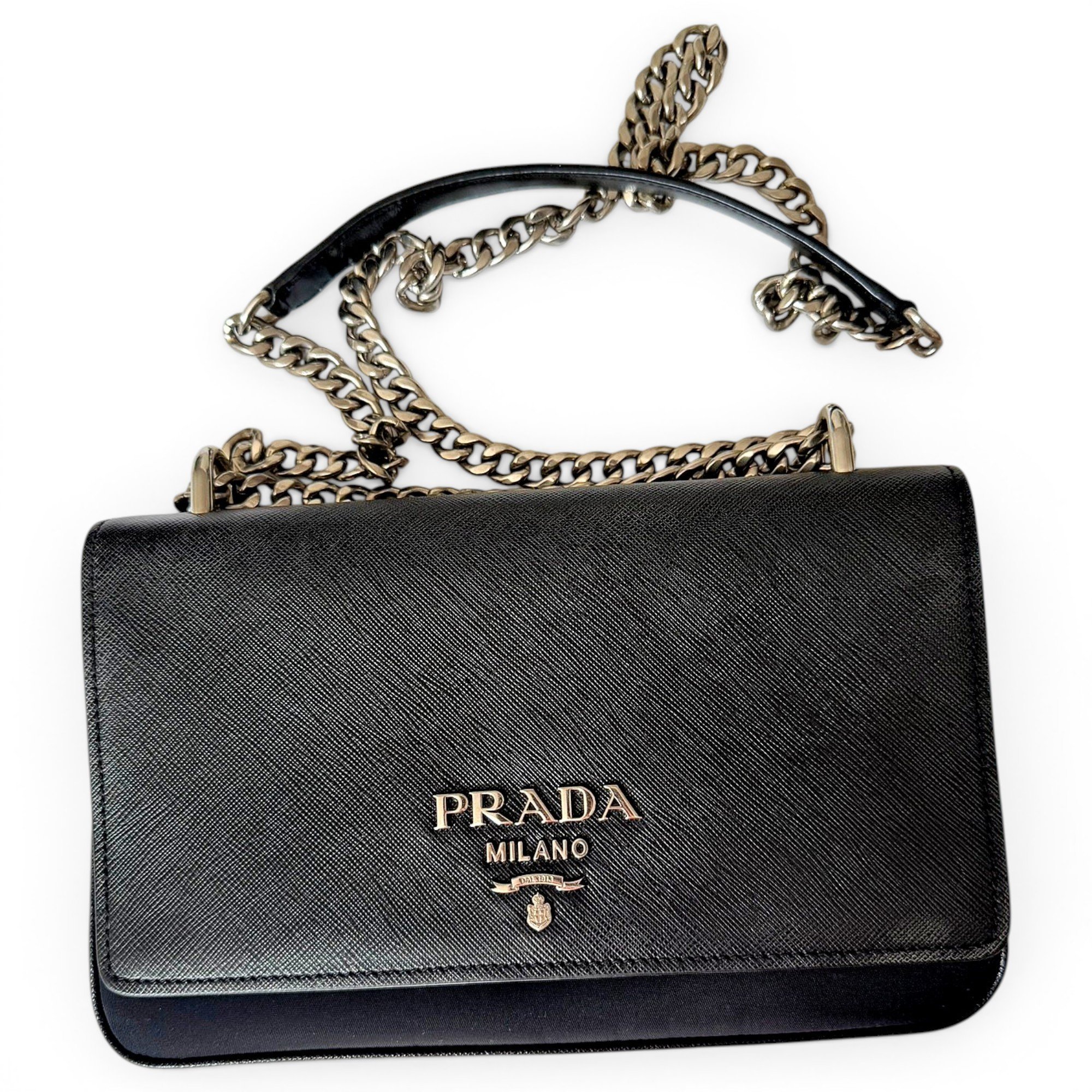 Leather crossbody bag