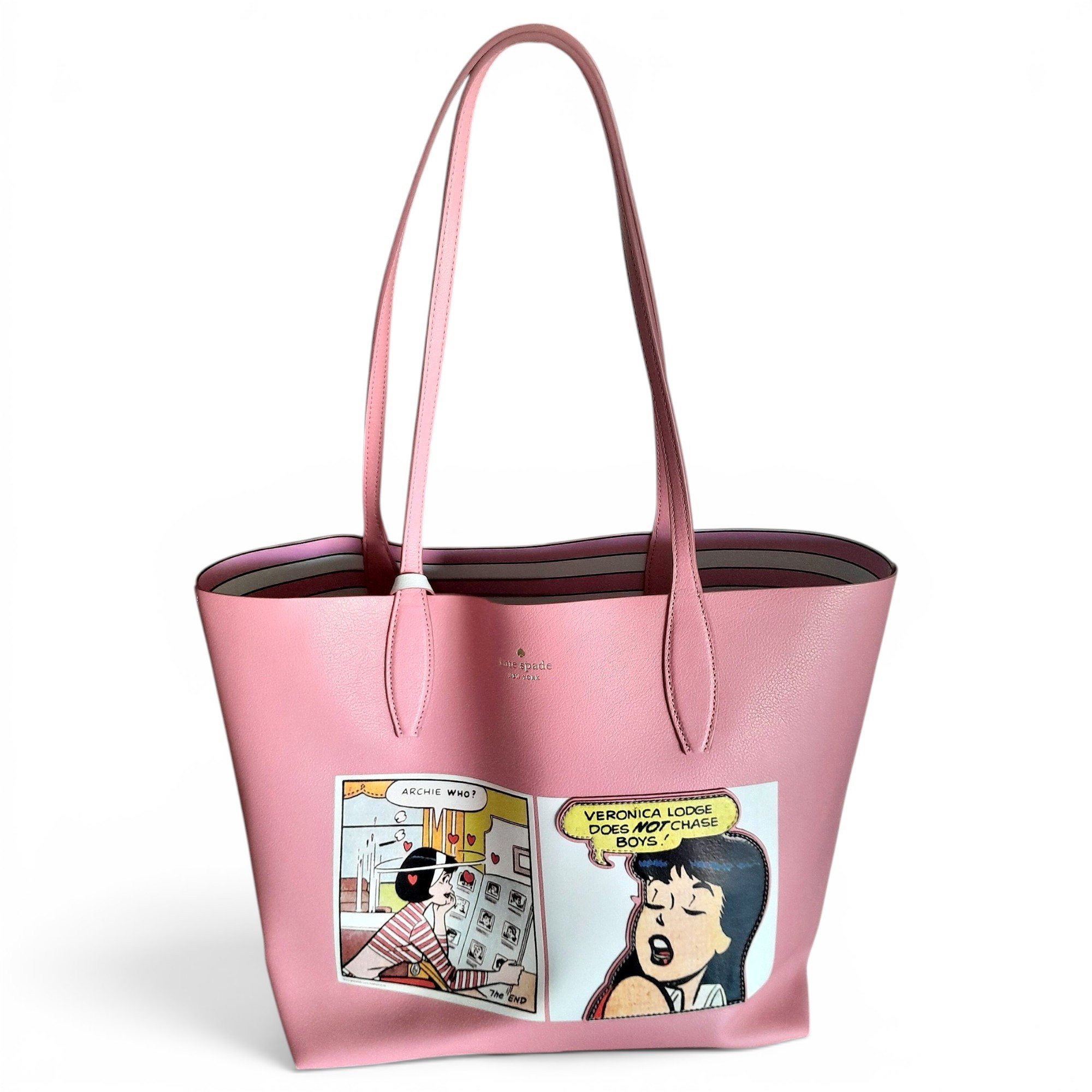 Vegan leather tote