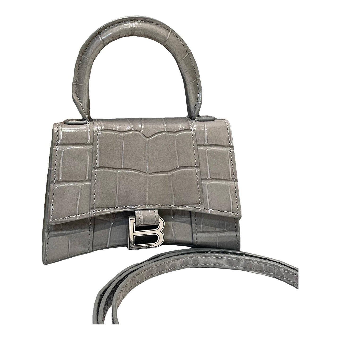 Balenciaga Hourglass leather crossbody bag