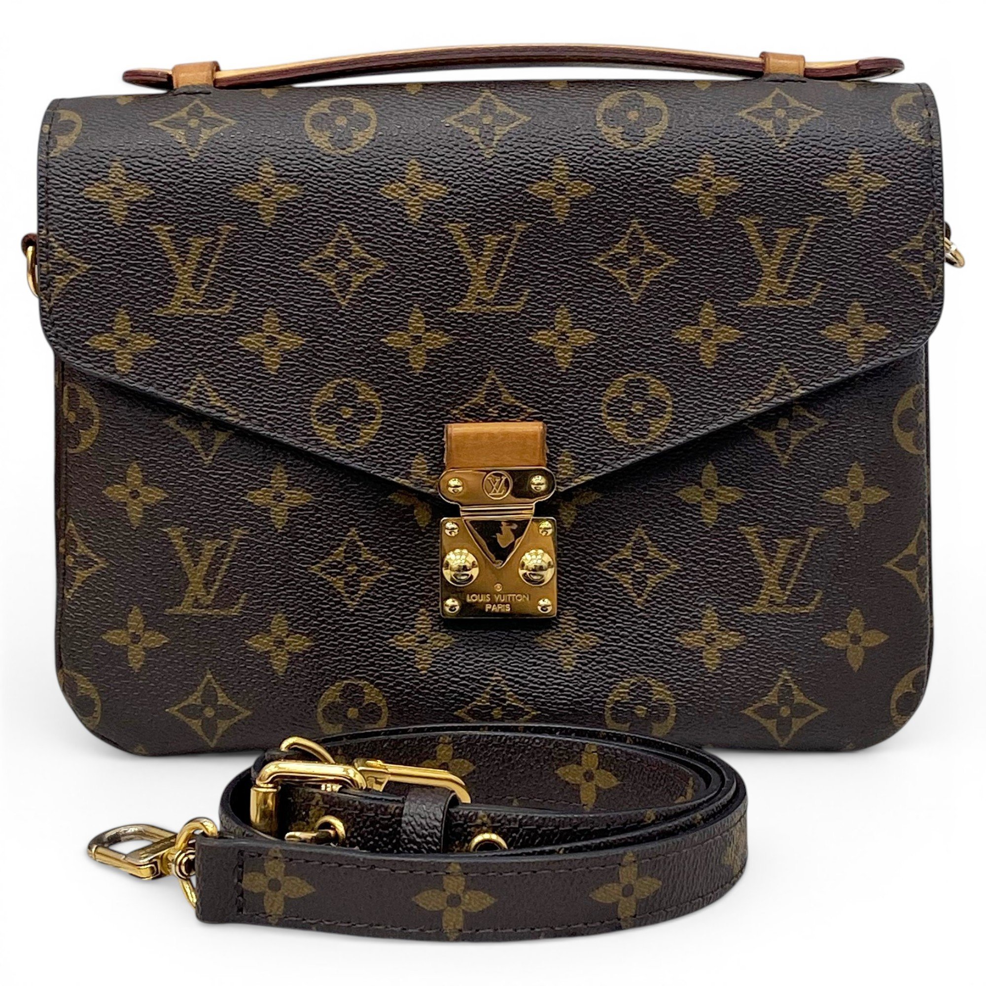 Metis leather handbag