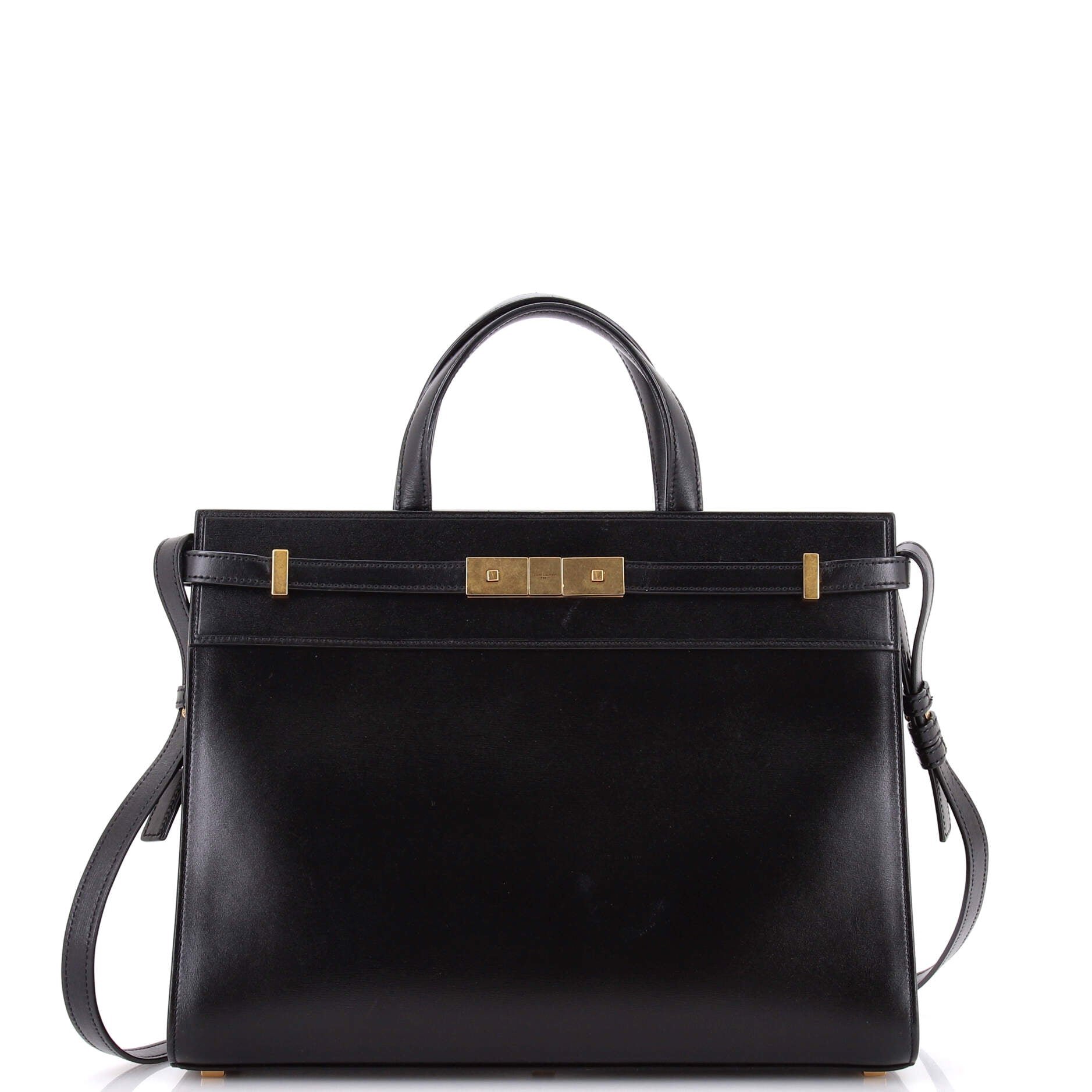 Manhattan Tote Leather Small