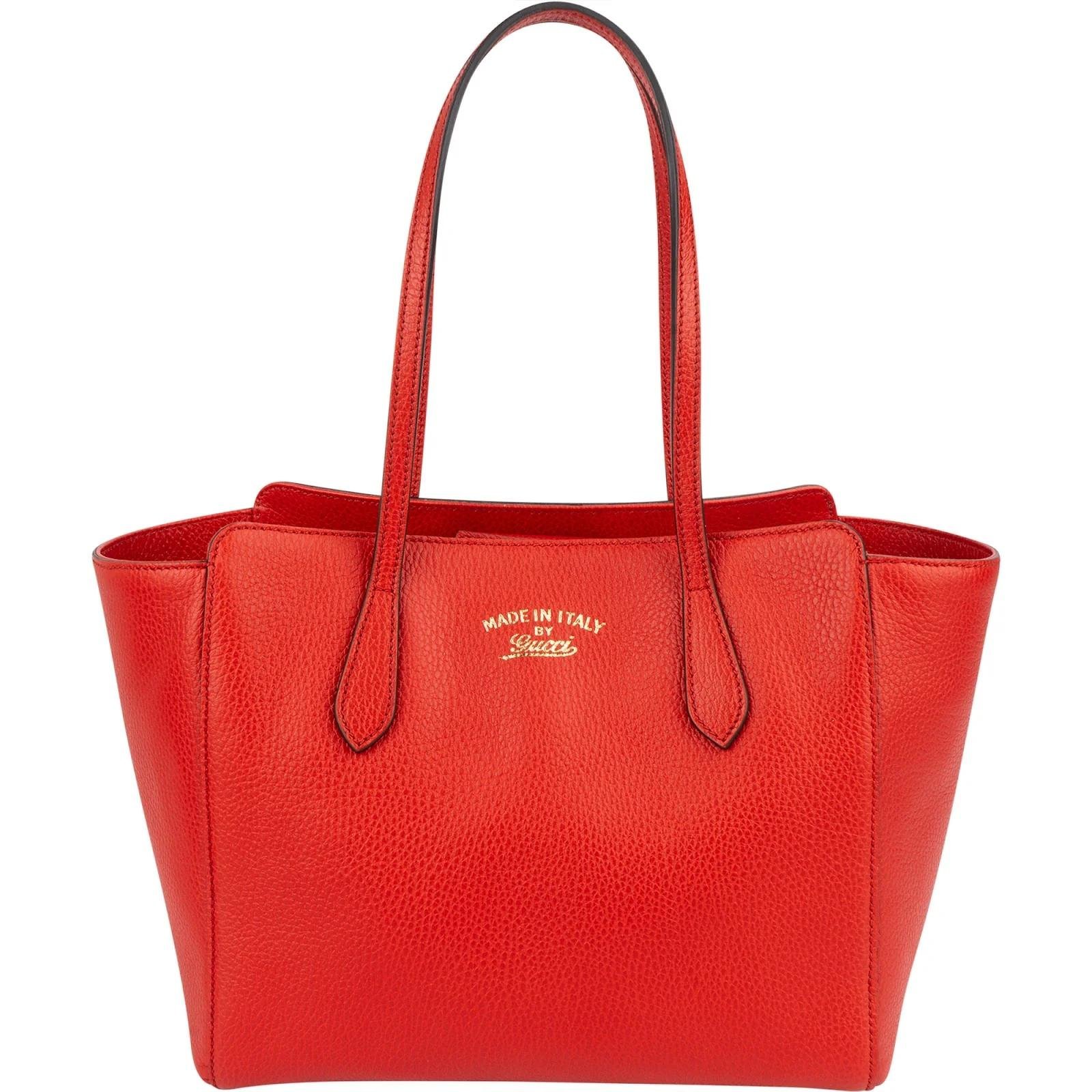 Swing leather handbag