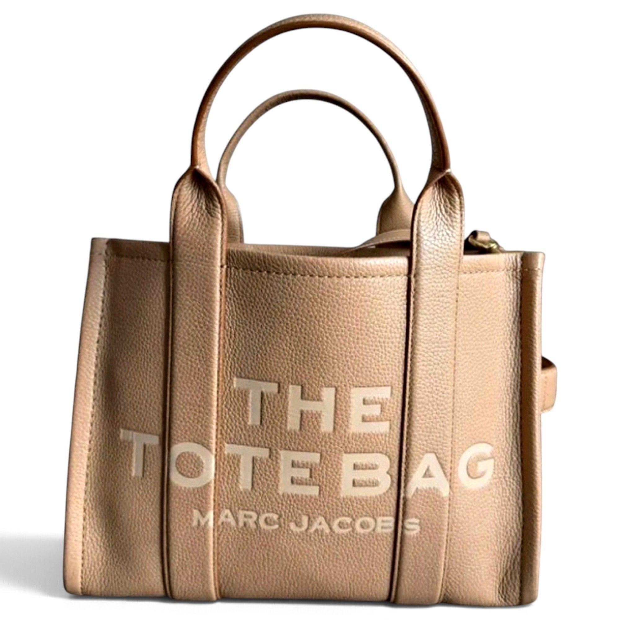 The Tag Tote leather tote