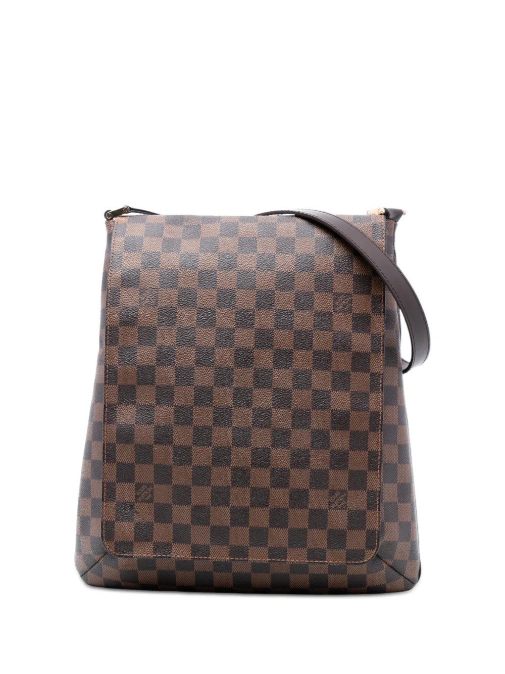 2003 Damier Ebene Musette Salsa GM crossbody bag