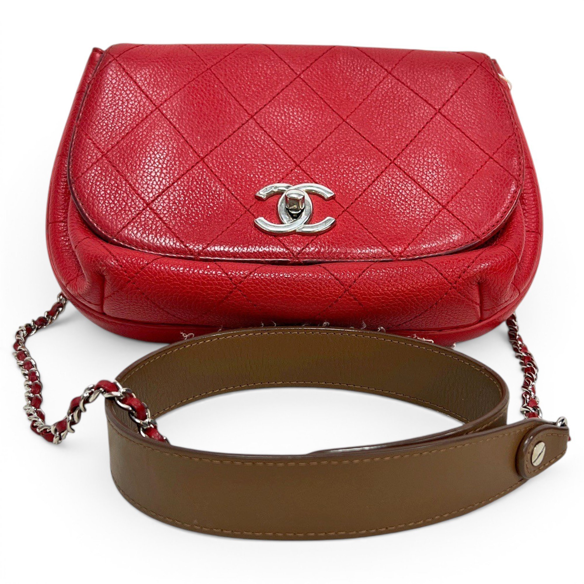 Leather handbag
