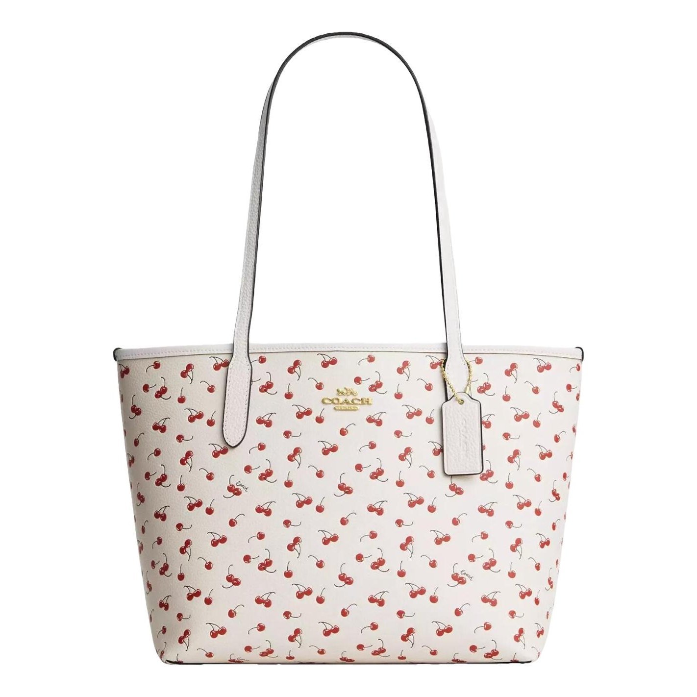 Leather tote