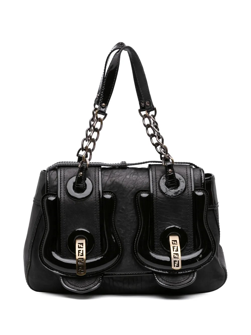 2000-2010 Medium Leather B Bag Top Handle Bag handbag