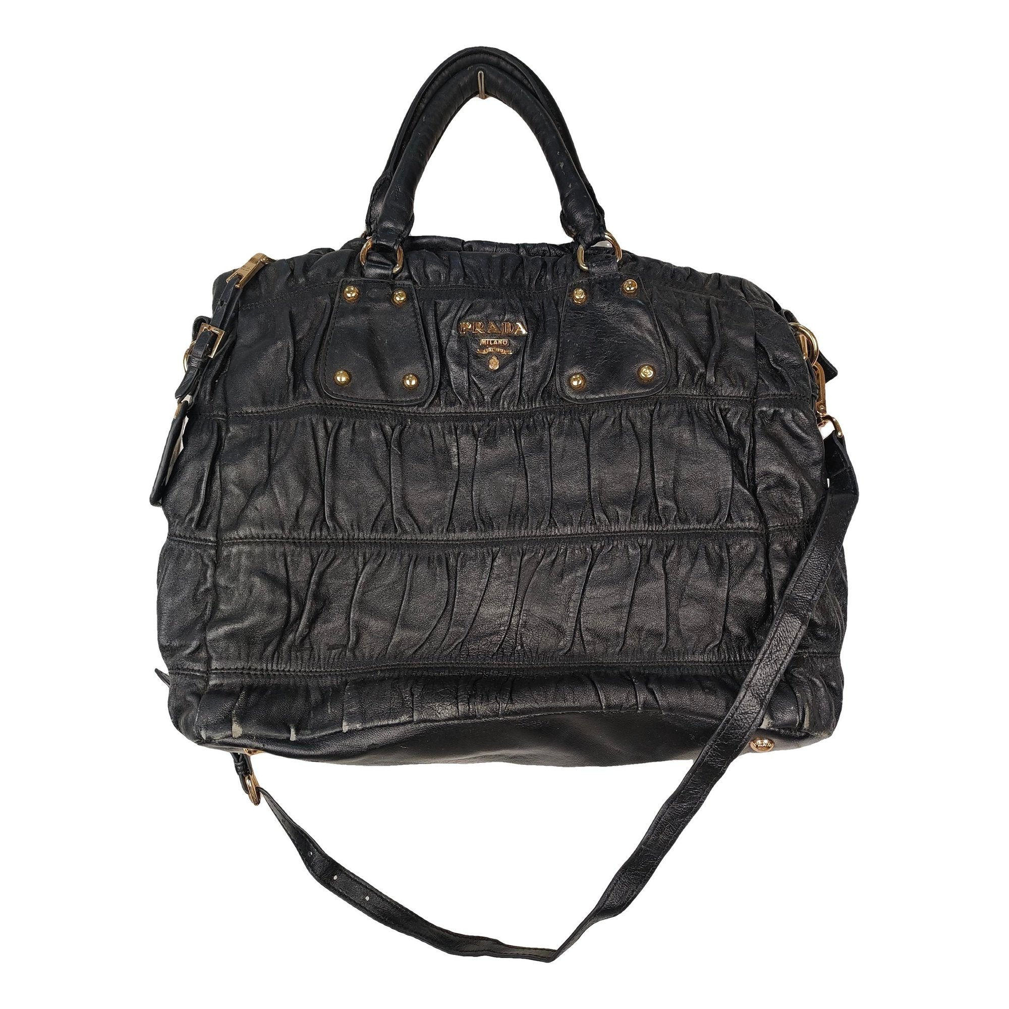 Leather handbag