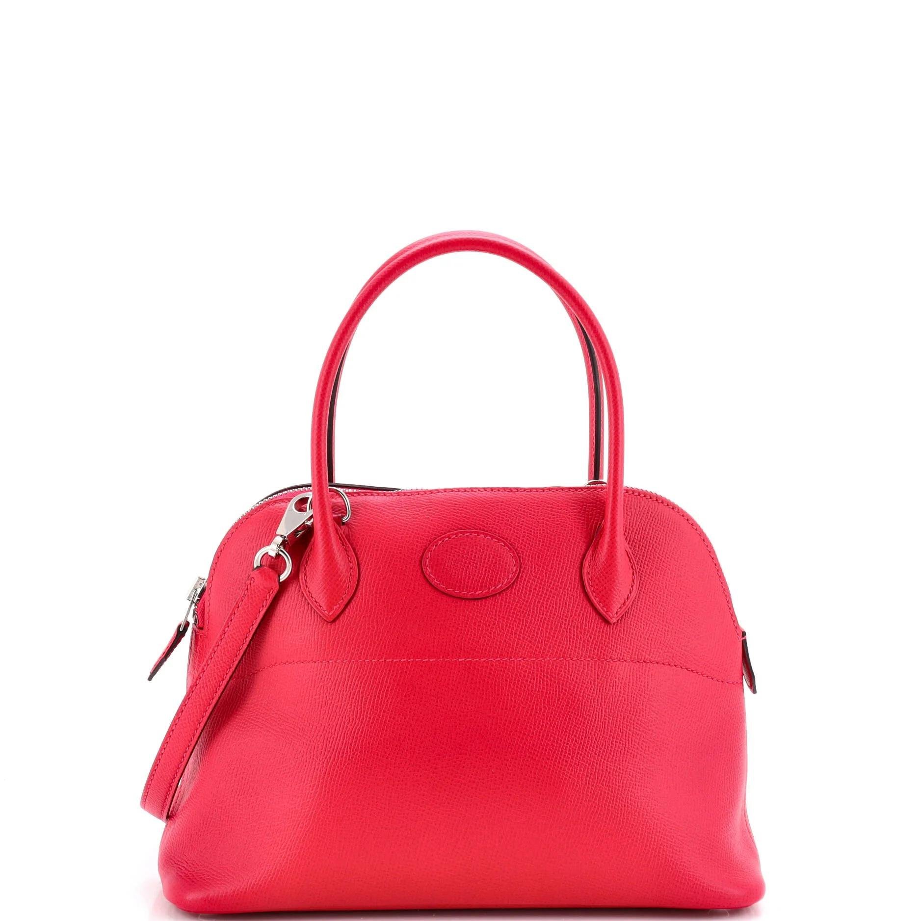 Leather satchel