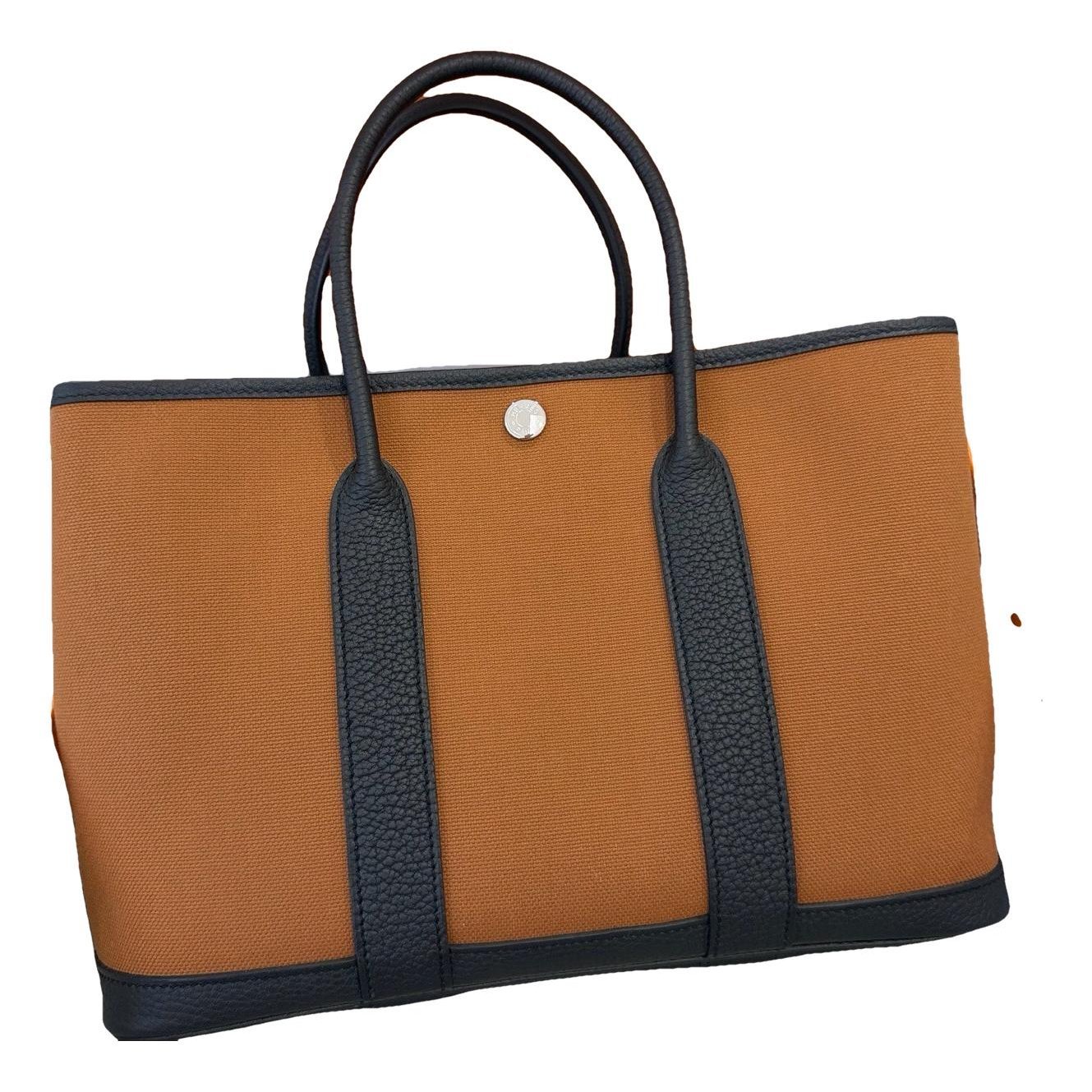 Garden Party tweed tote