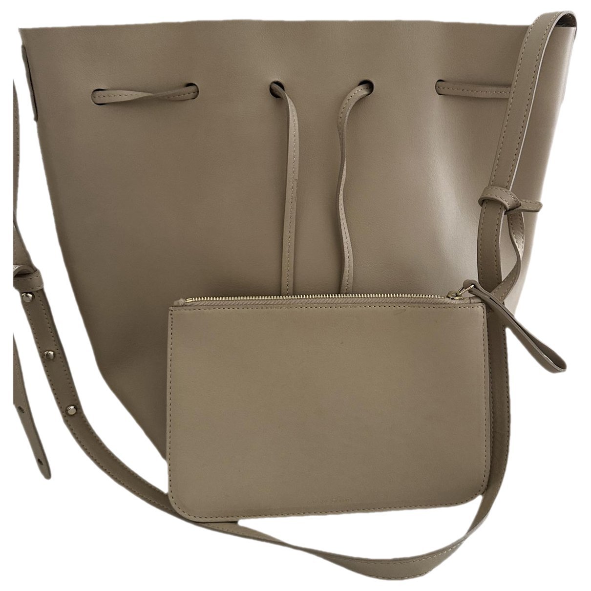 Mansur Gavriel Bucket leather handbag