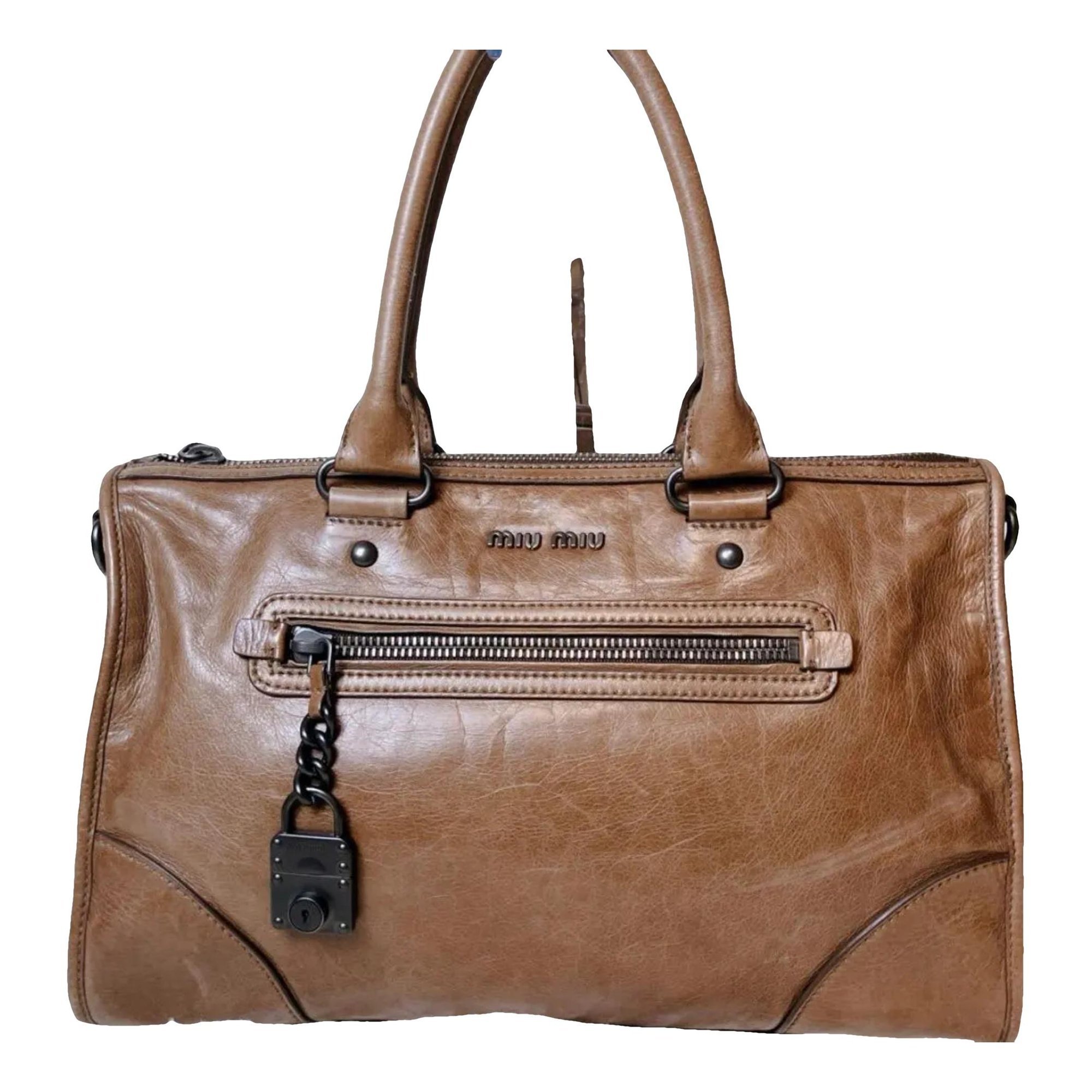 Vitello leather handbag