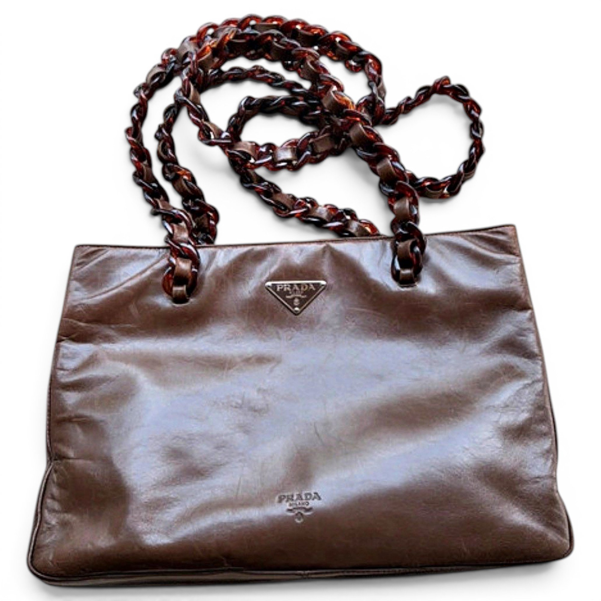 Leather handbag