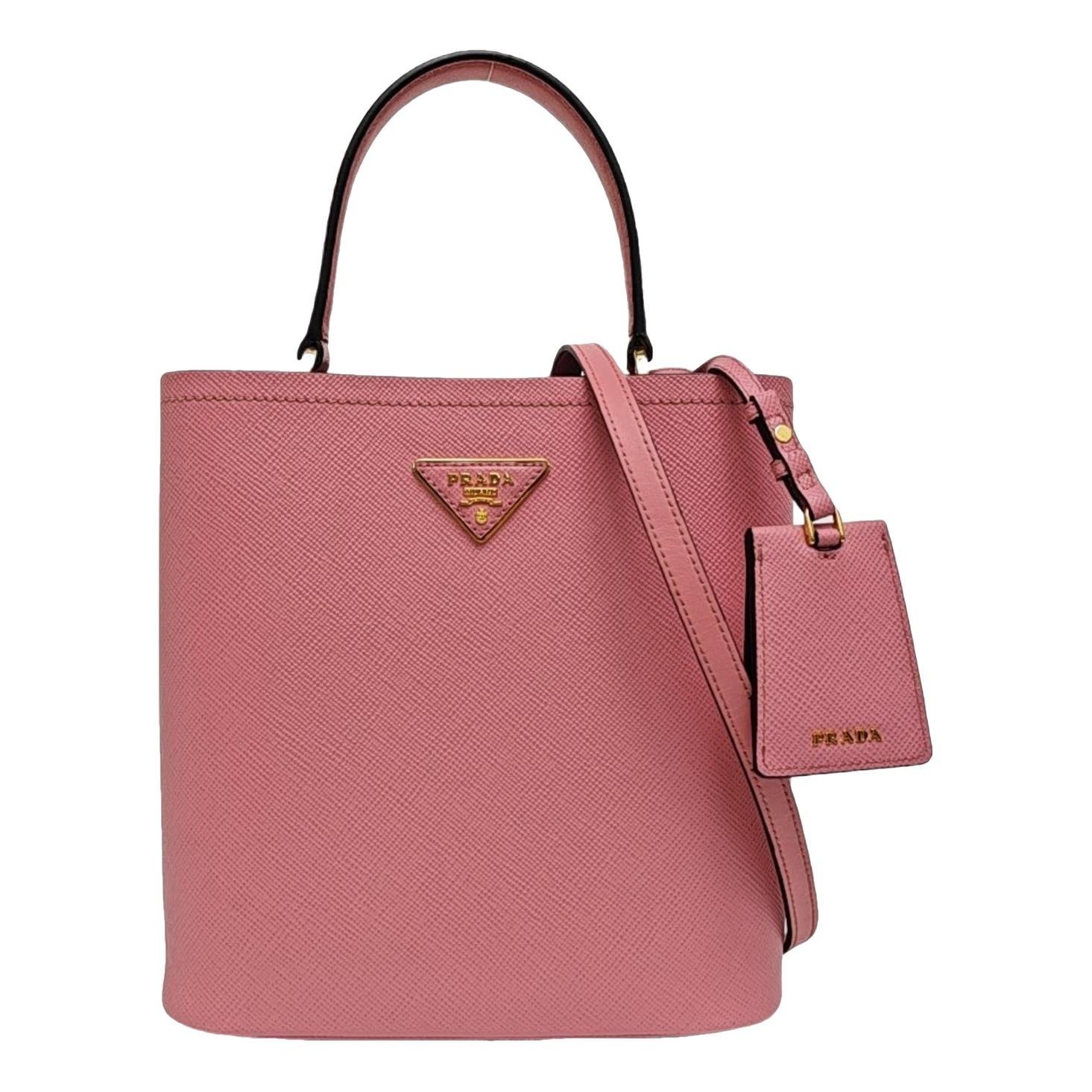 Panier leather handbag