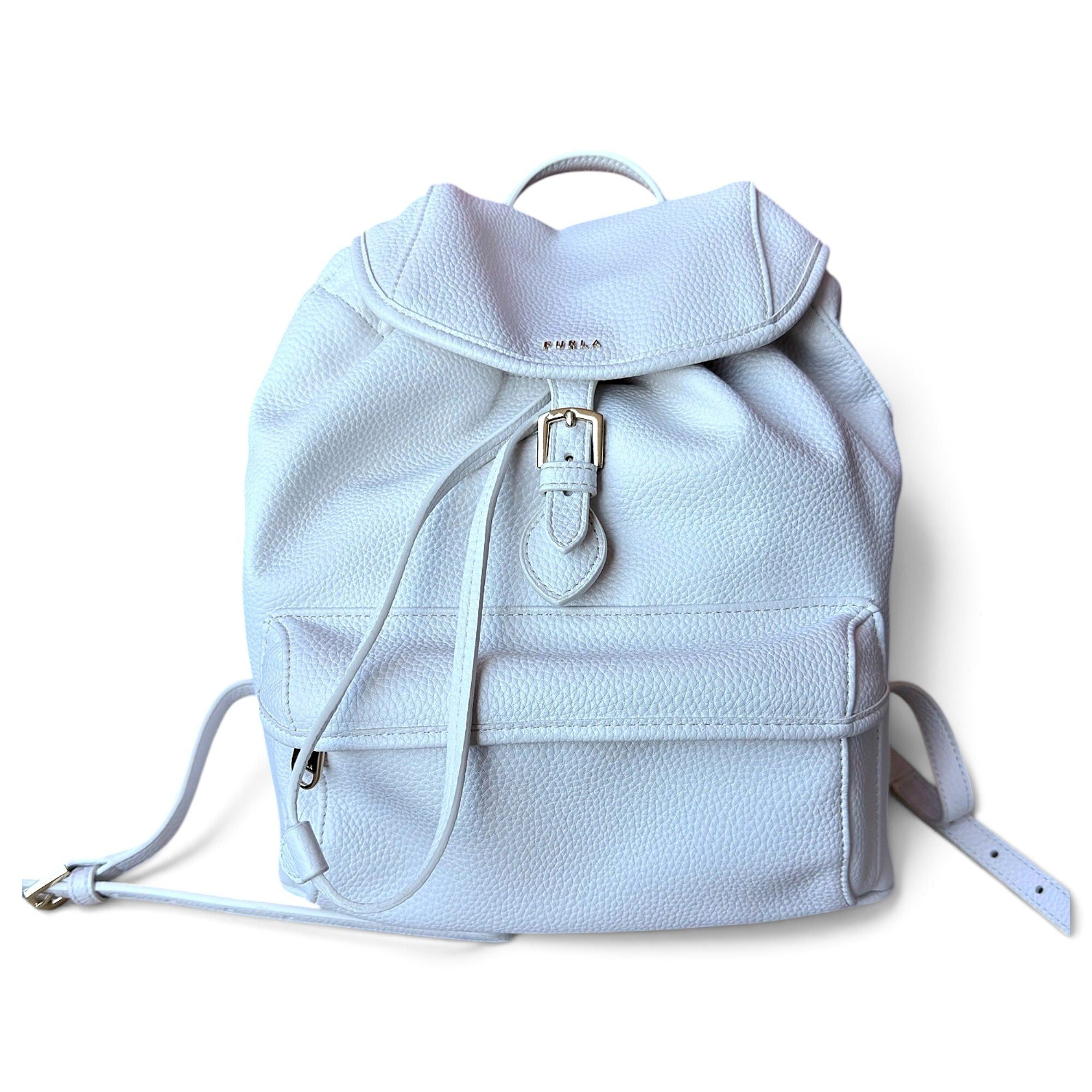 Vegan leather backpack