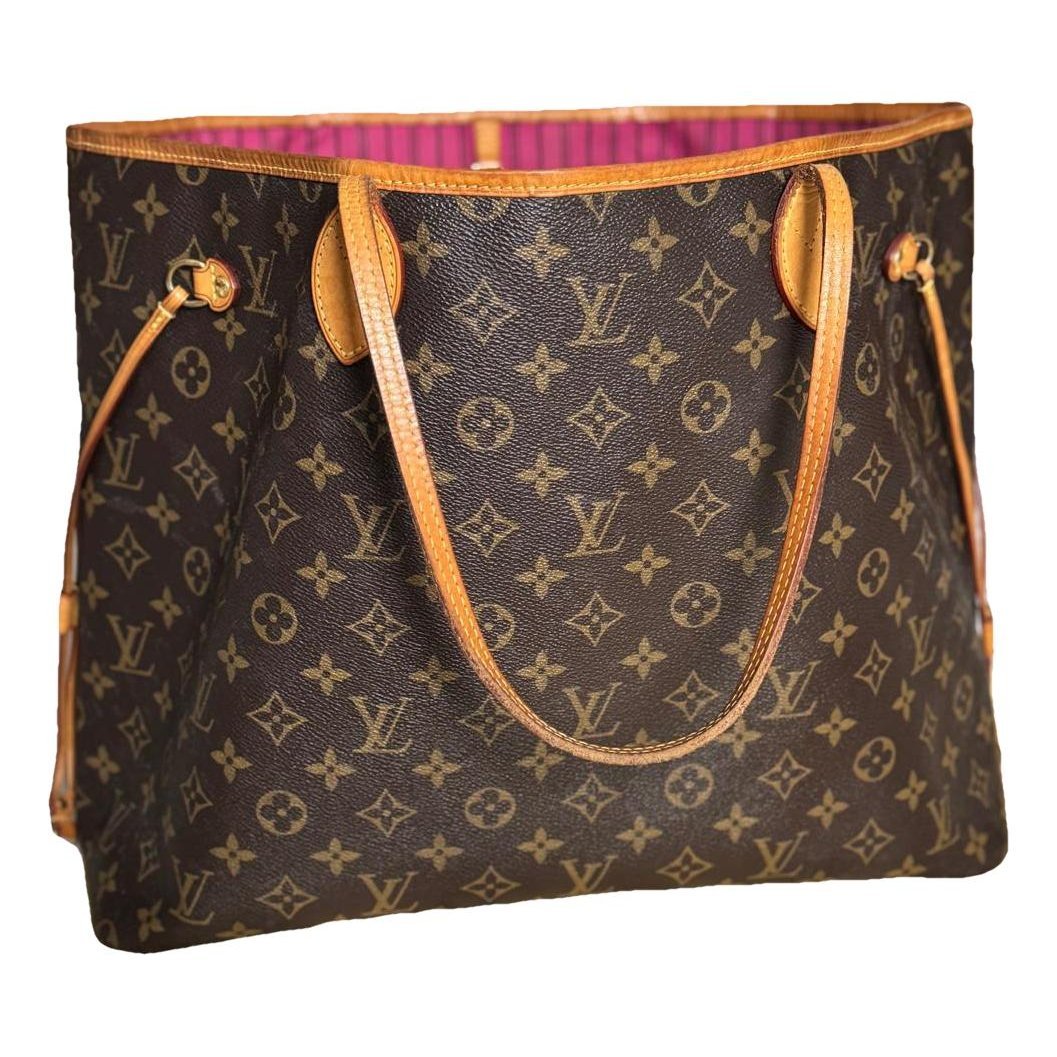 Neverfull leather tote