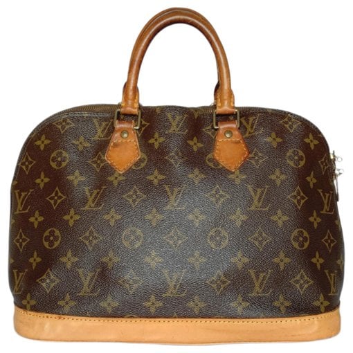 Alma leather handbag