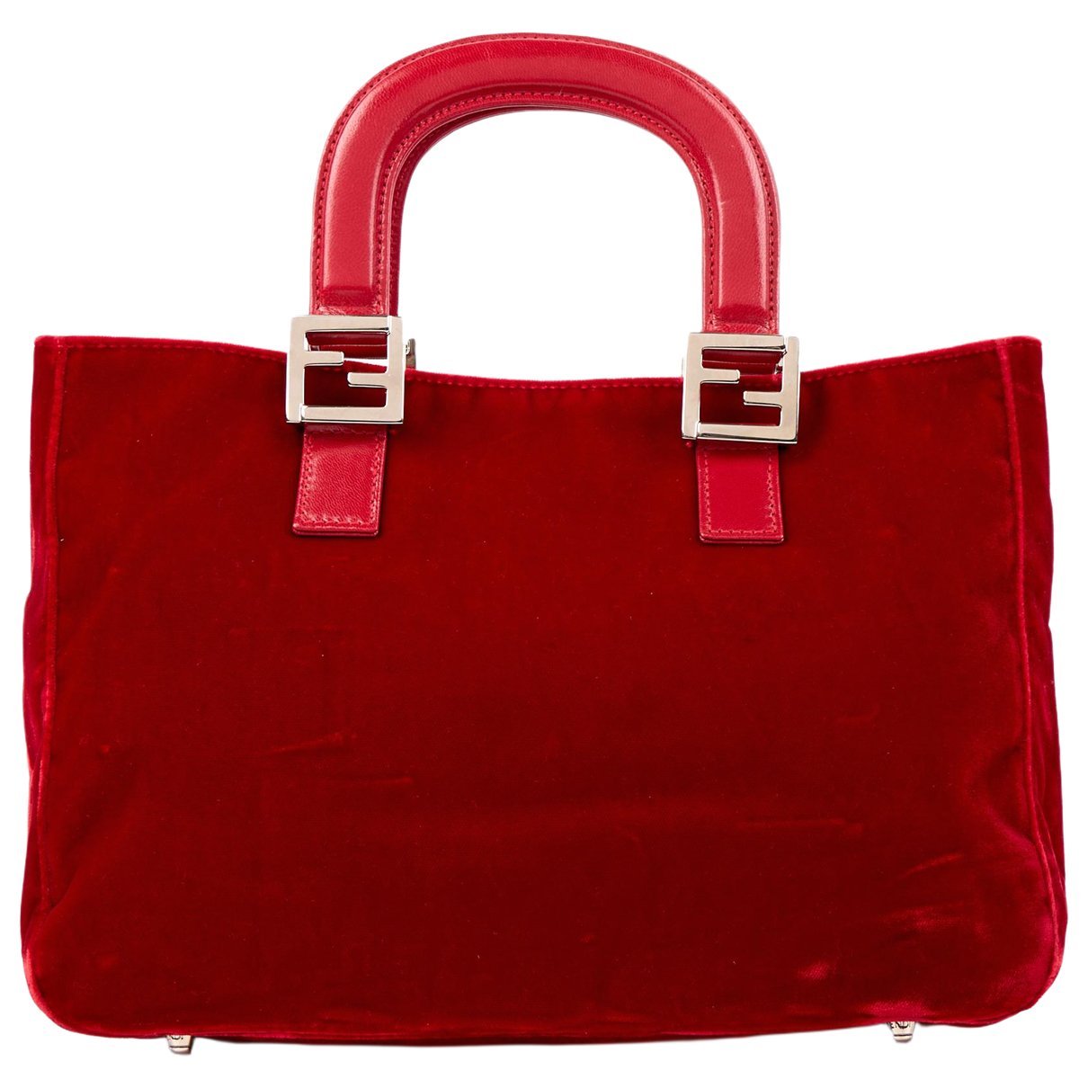 Velvet handbag