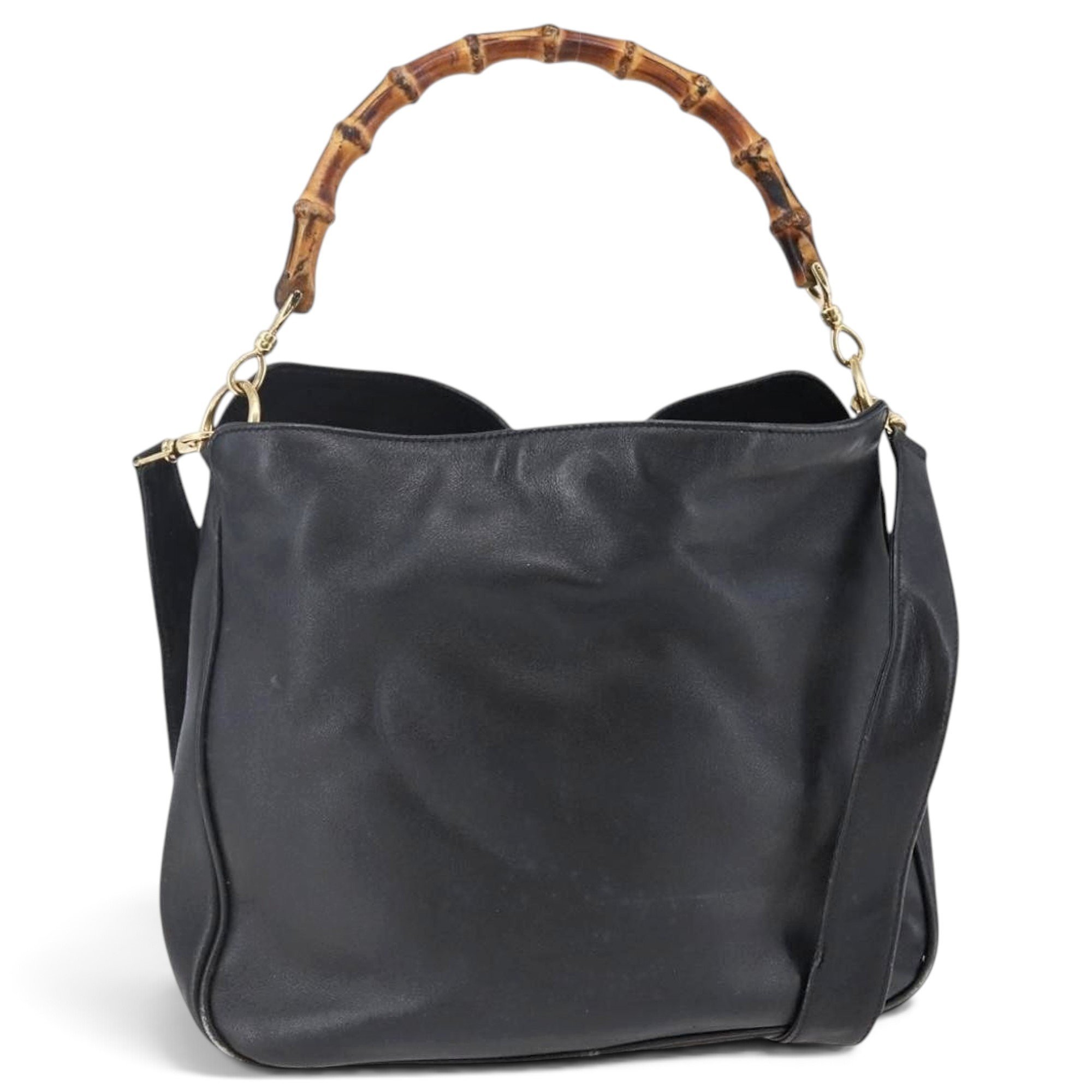 Gucci B leather handbag