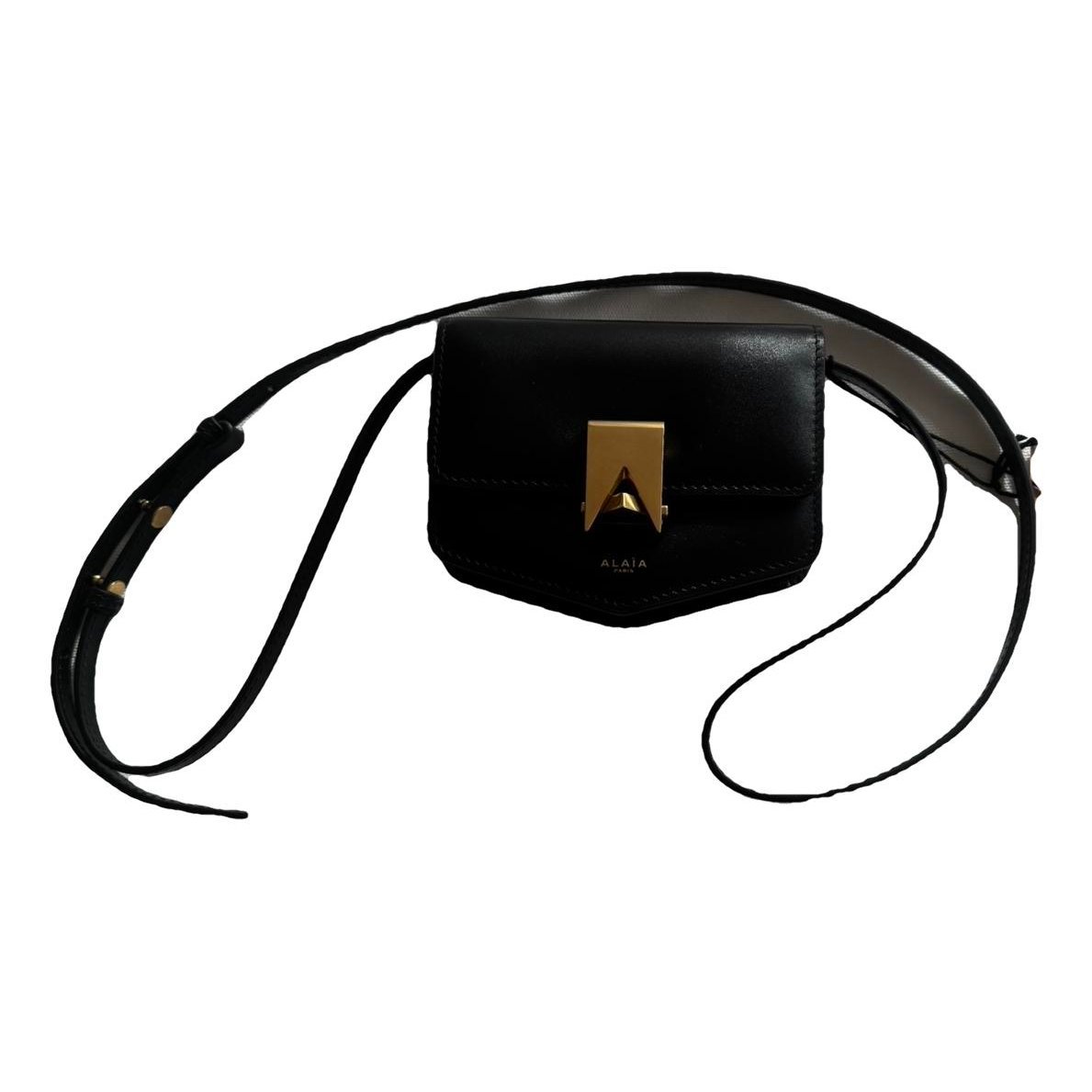 Alaia Le Papa leather crossbody bag
