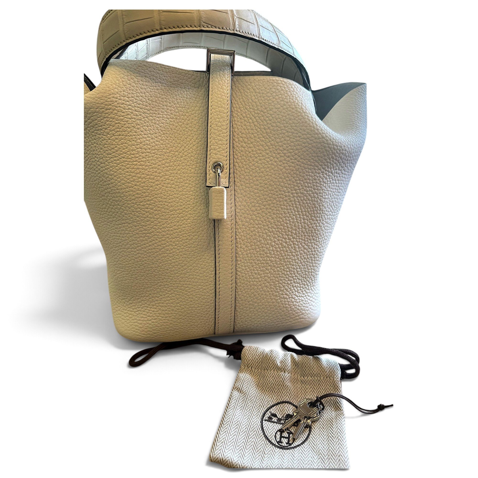 Picotin leather bag