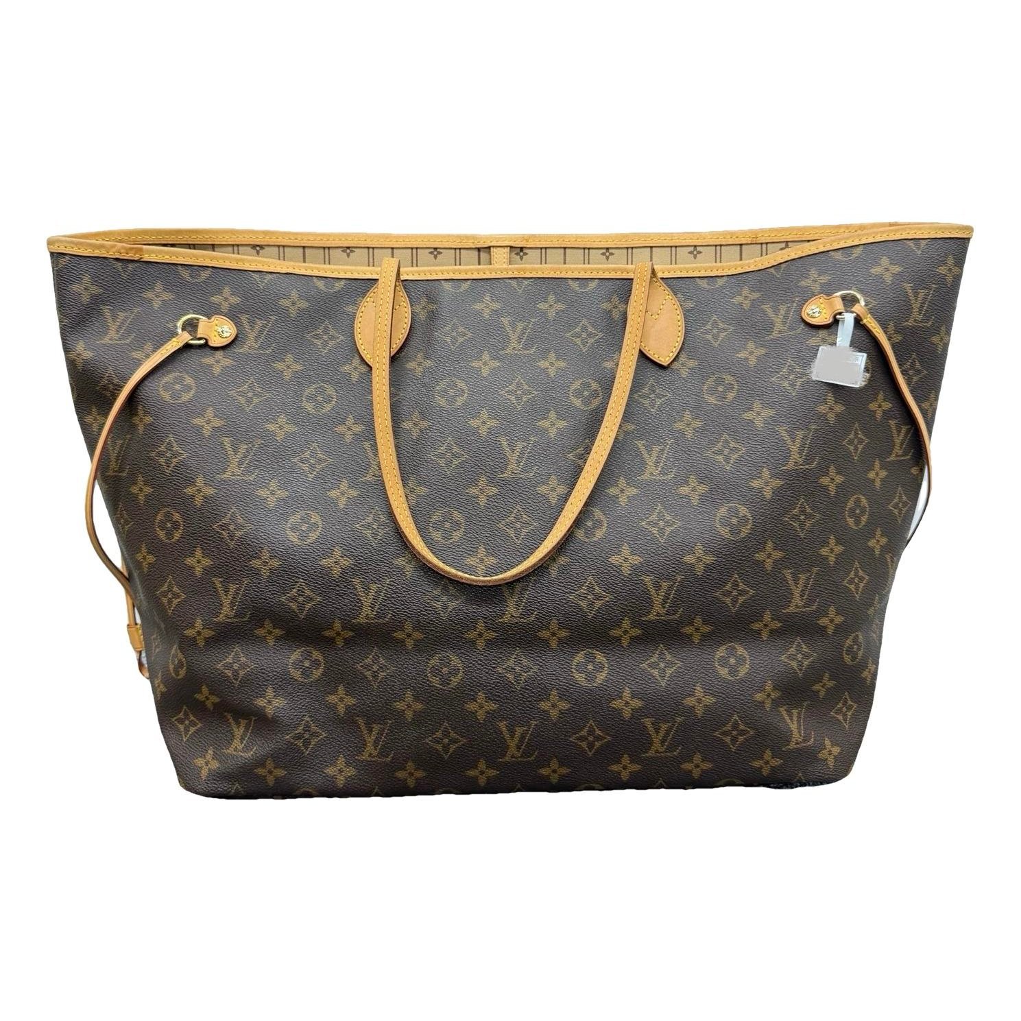 Neverfull leather tote