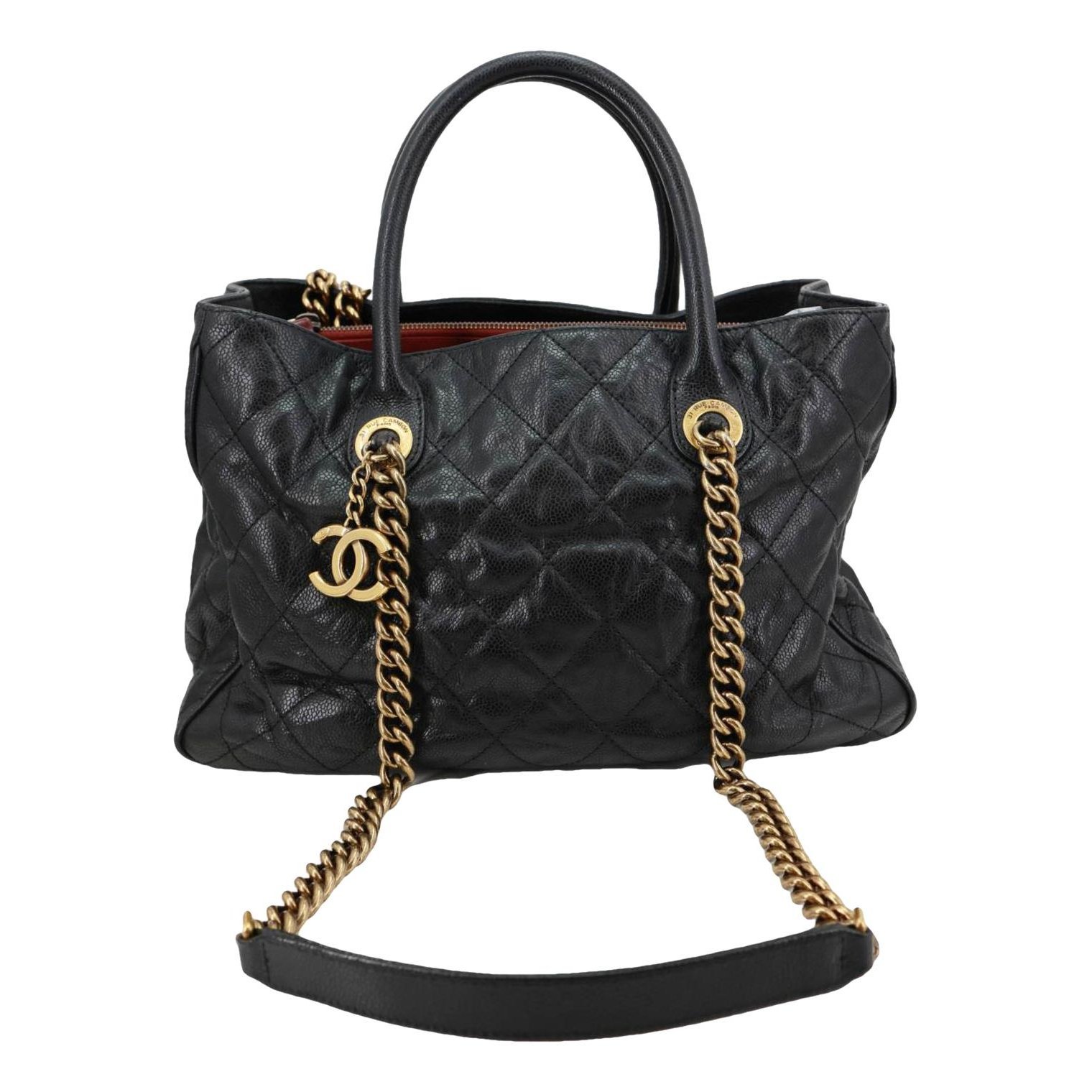 Chanel 25 leather tote