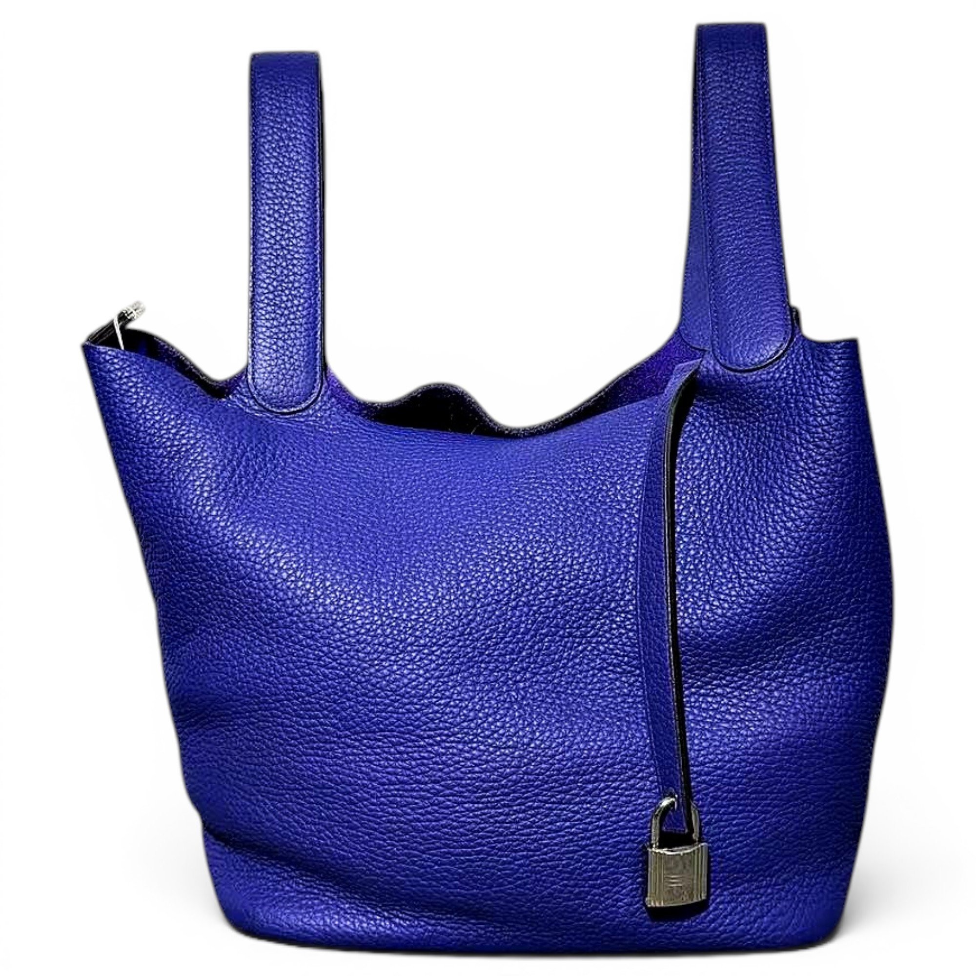 Picotin leather handbag