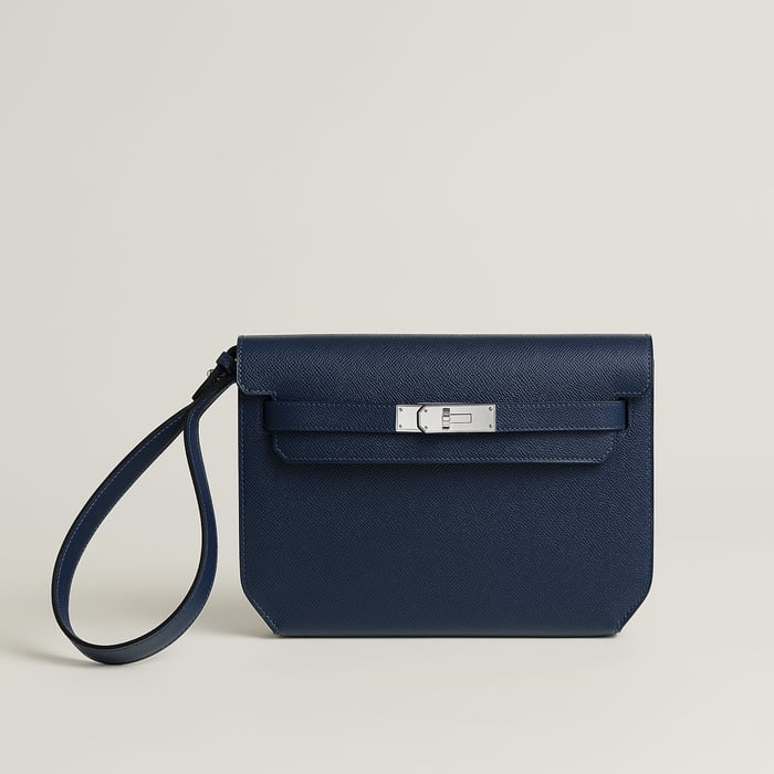 Bleu Abysse Kelly Depeches 25 Pouch
