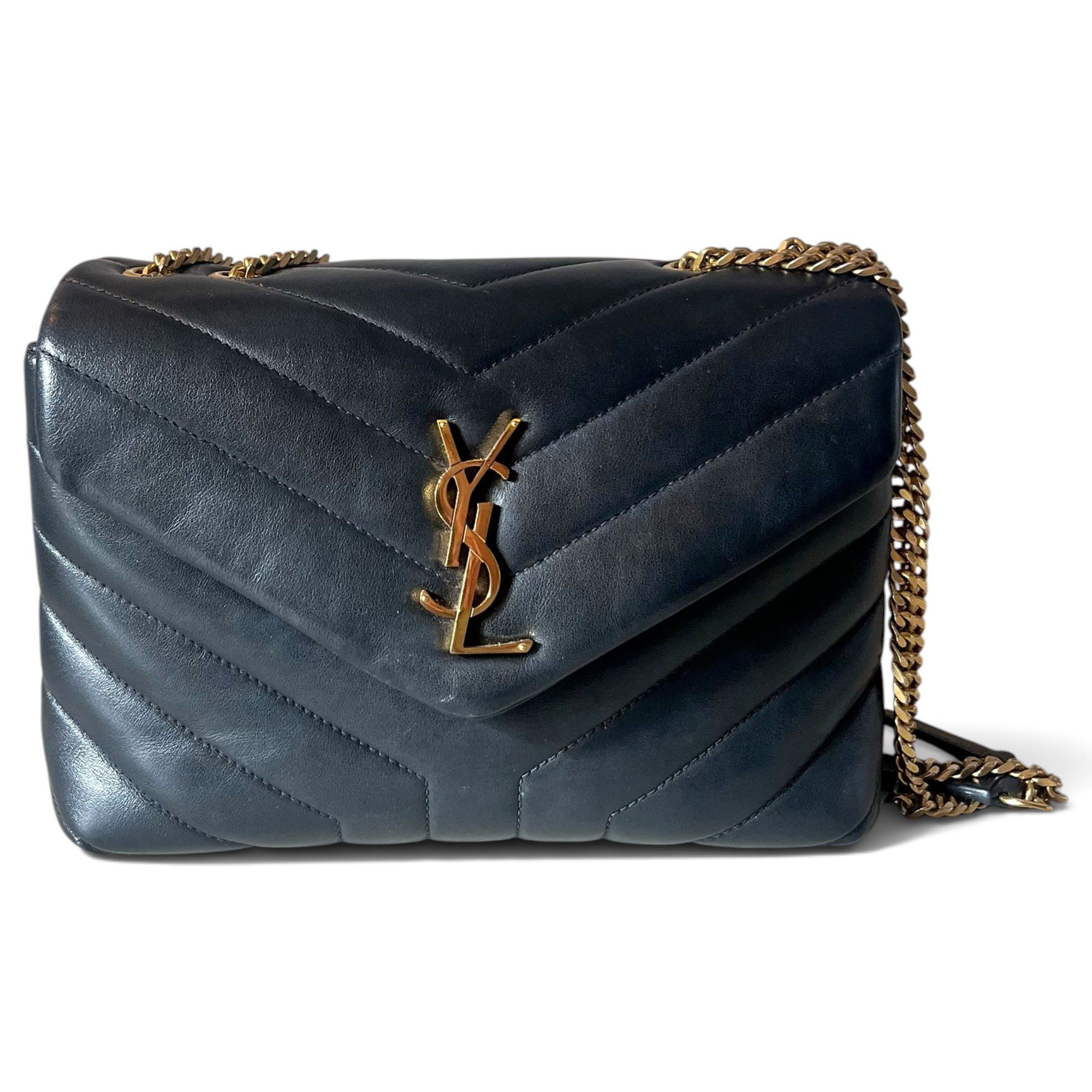 Loulou leather handbag