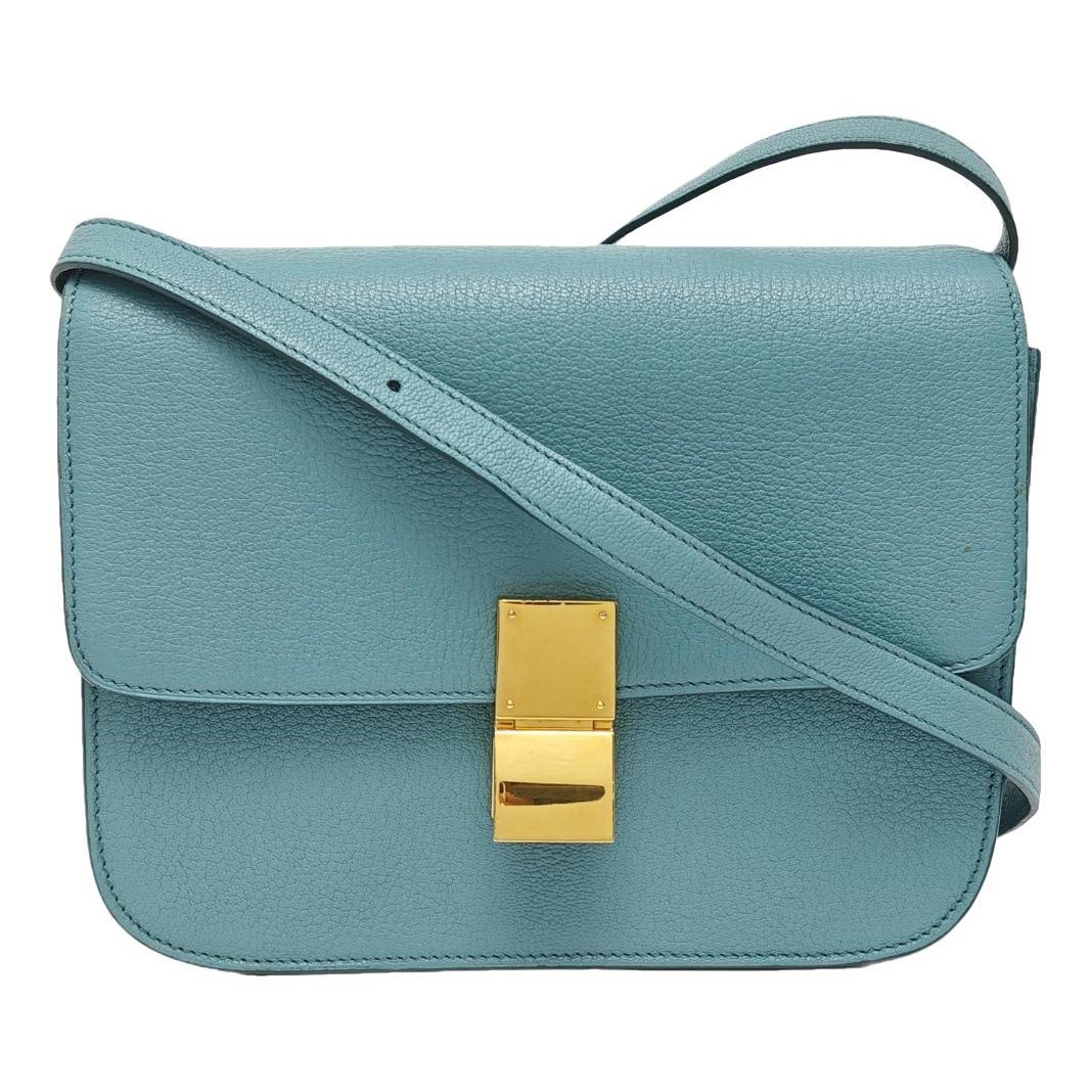 Classic leather handbag