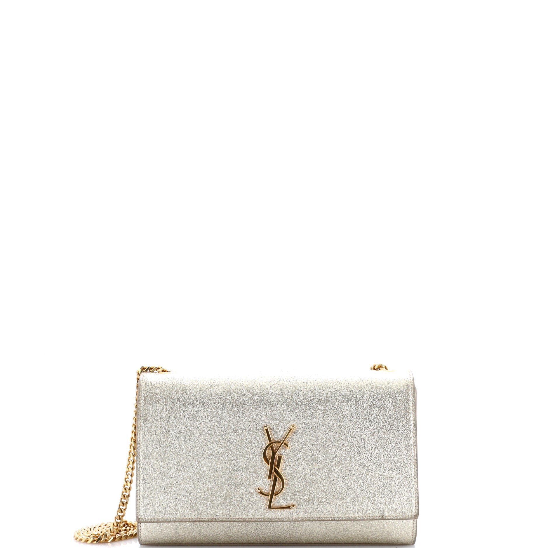 Classic Monogram Crossbody Bag Glitter Leather Medium