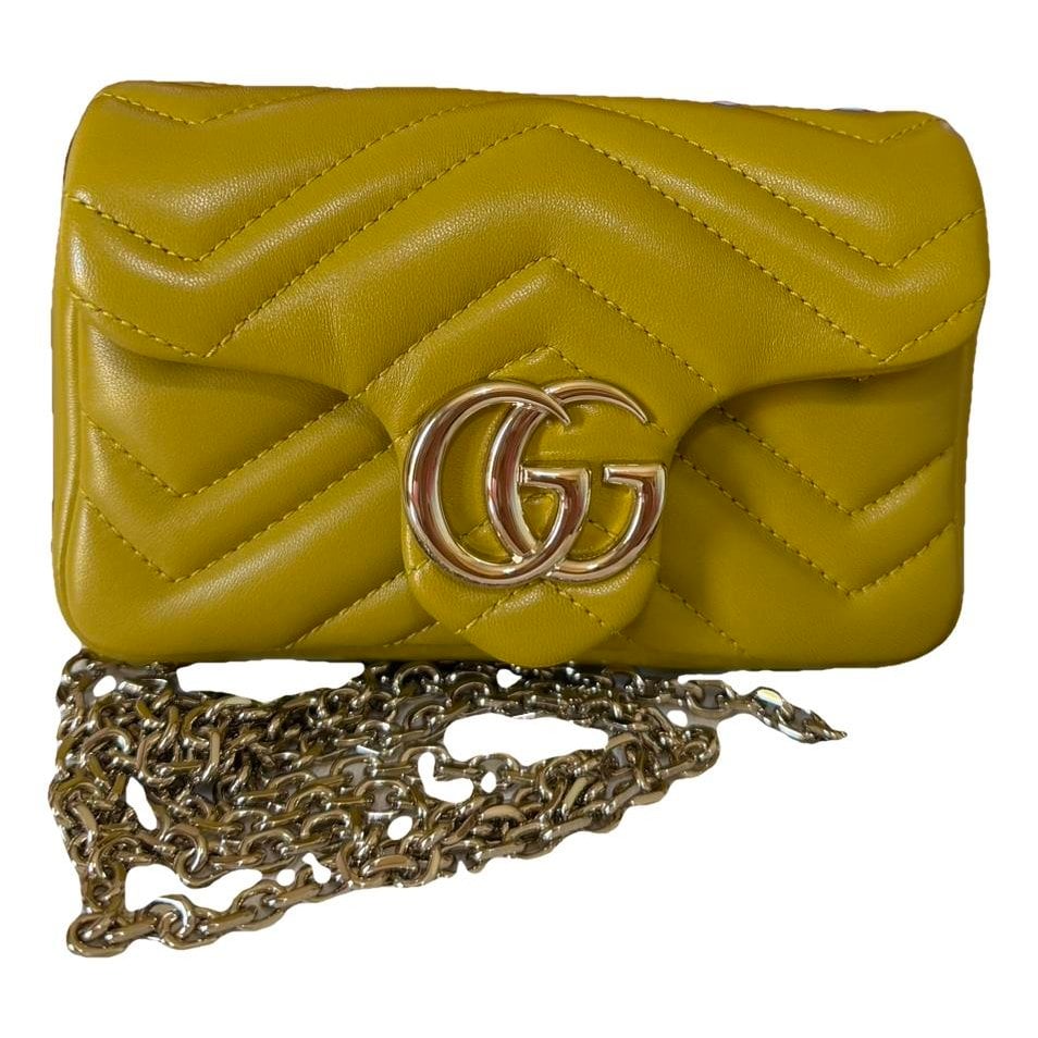 GG Marmont Flap leather crossbody bag