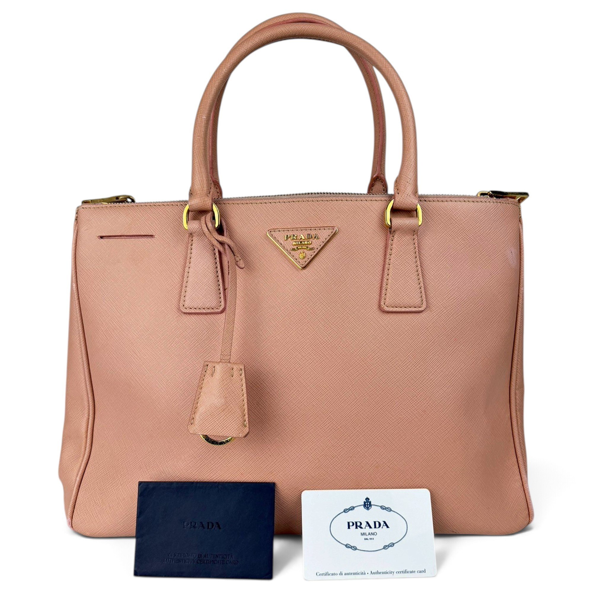 Galleria leather handbag