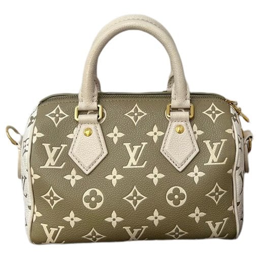 Nano Speedy / Mini HL leather handbag