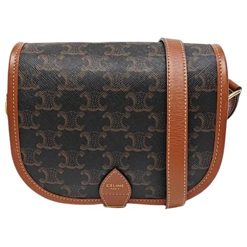 Folco leather crossbody bag