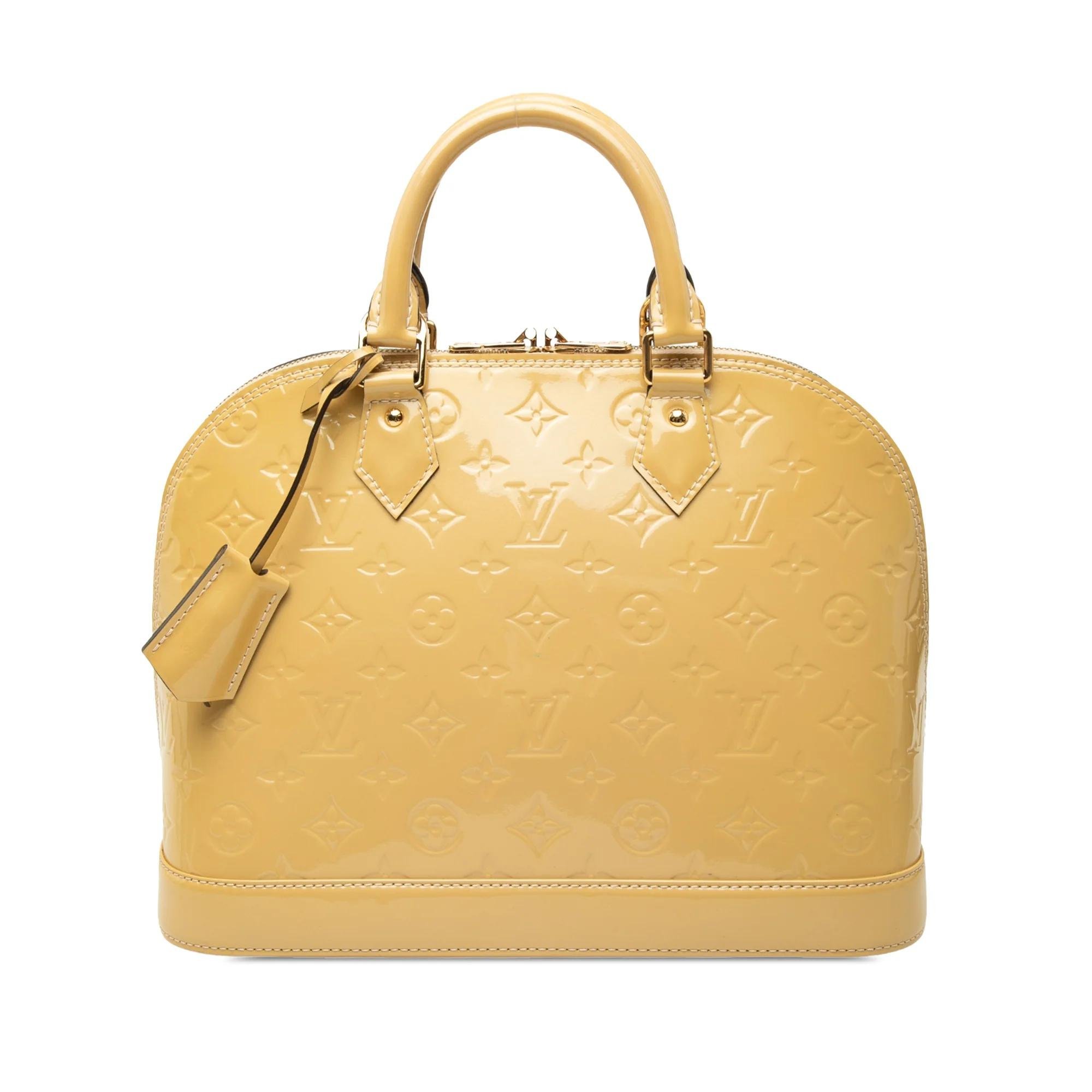 Alma leather handbag