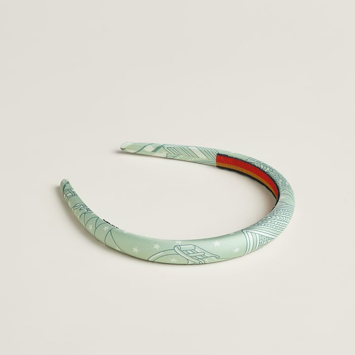 Vert d'Eau "Sangles En Zigzag Bandana" Elsa Headband