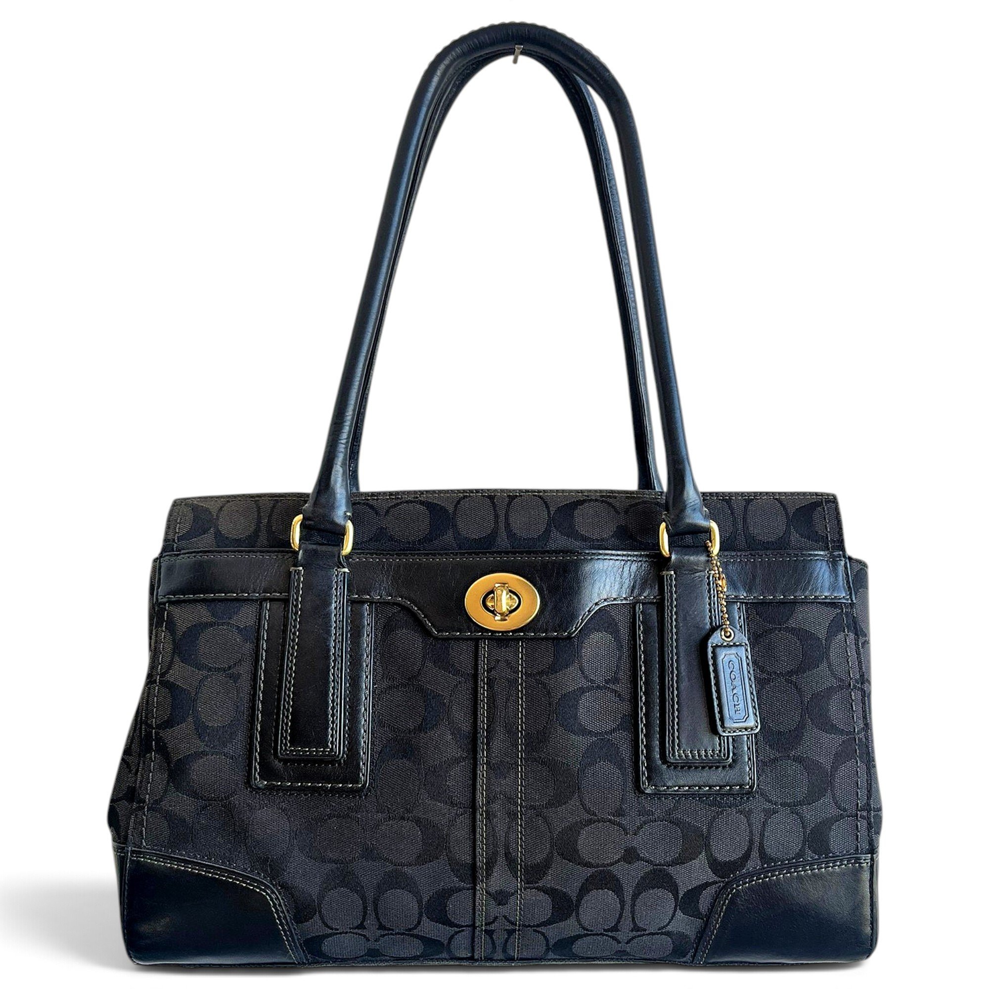 Signature Sufflette cloth handbag